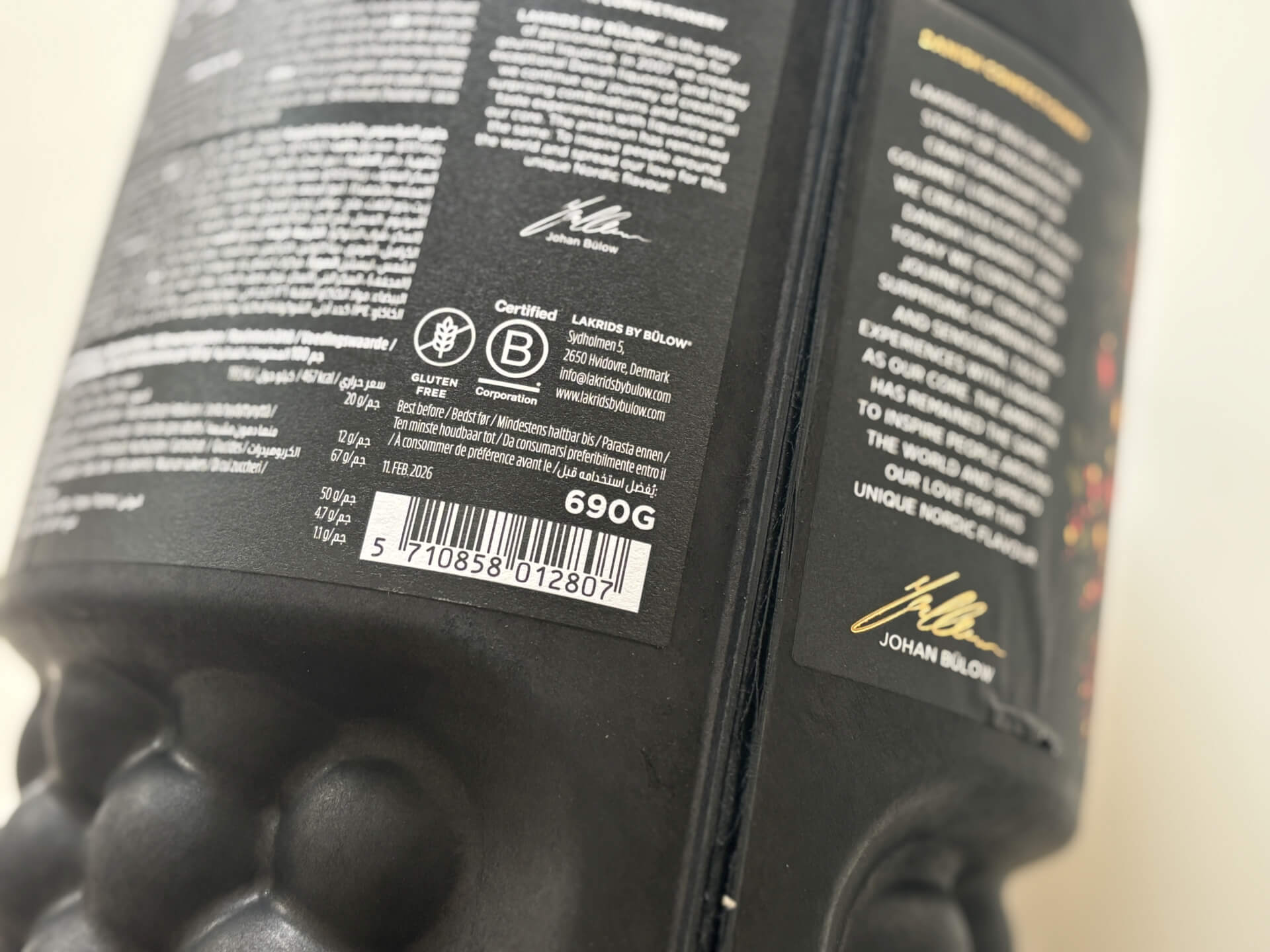 690 gram lakrids i 2025 julekalenderen