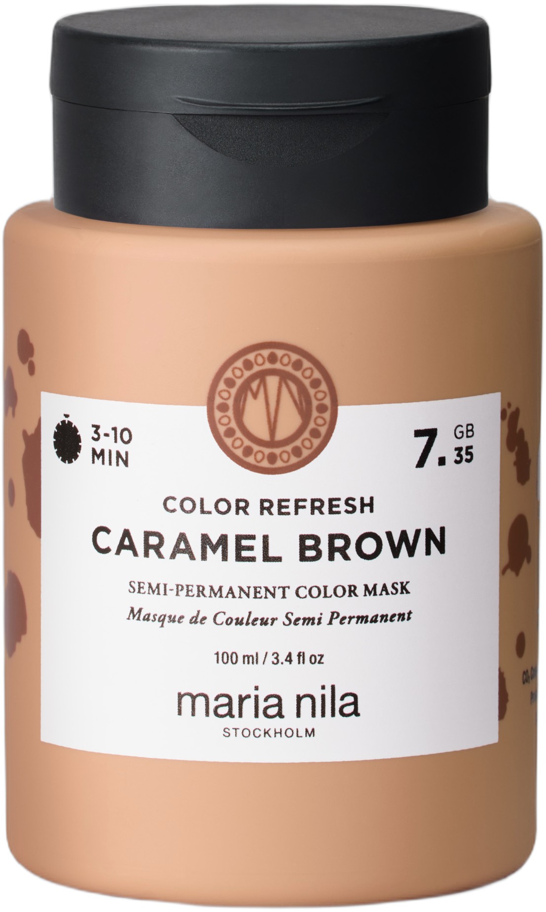 7.35 caramel brown