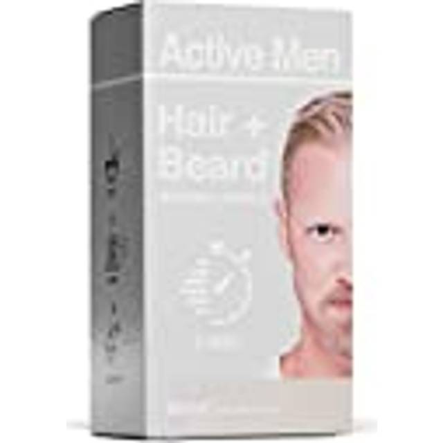 Active Men Beard and Hair color 