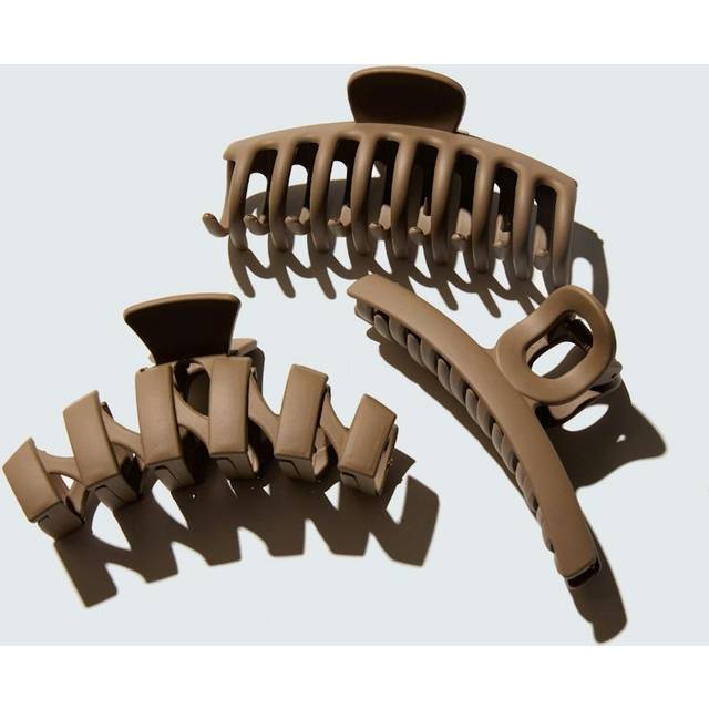 Hairlust Medium Claw Hair Clips, 3-Pack 