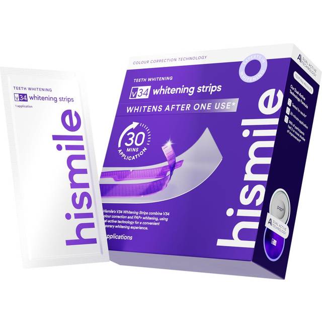Hismile V34 Teeth Whitening Strips 14 Pieces 