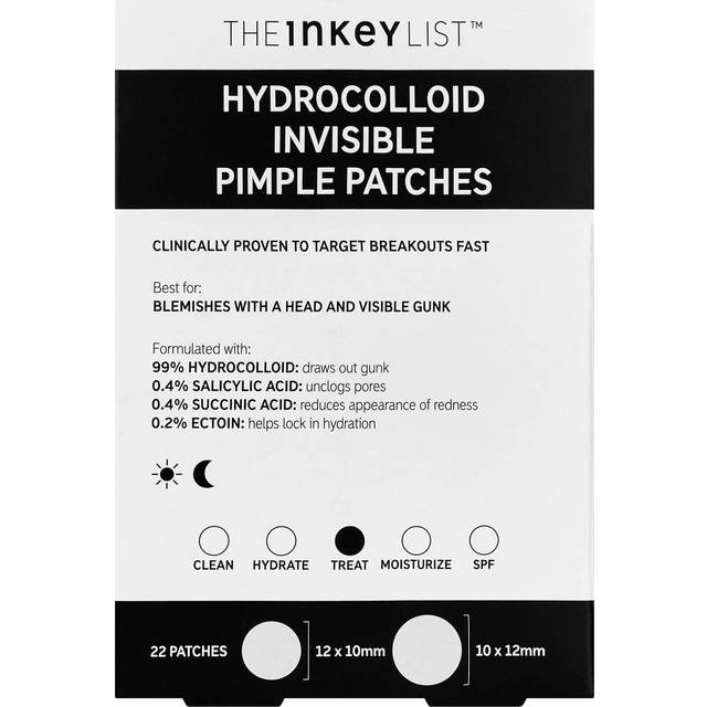 The Inkey List Hydrocolloid Invisible Pimple Patches 
