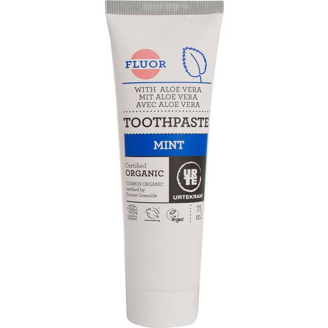 Urtekram Mint & Aloe Vera Toothpaste With Flouride 