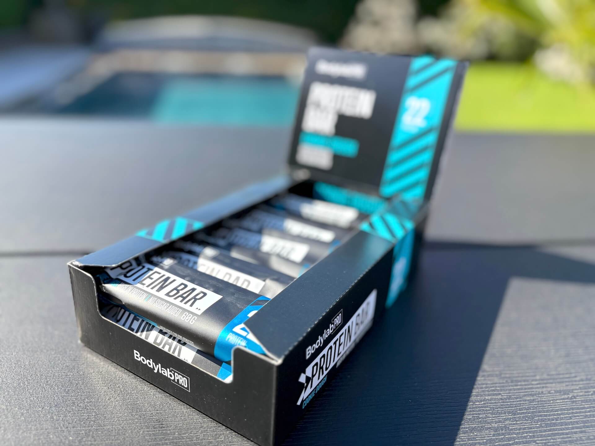 Åben kasse med Bodylab PRO Protein Bar