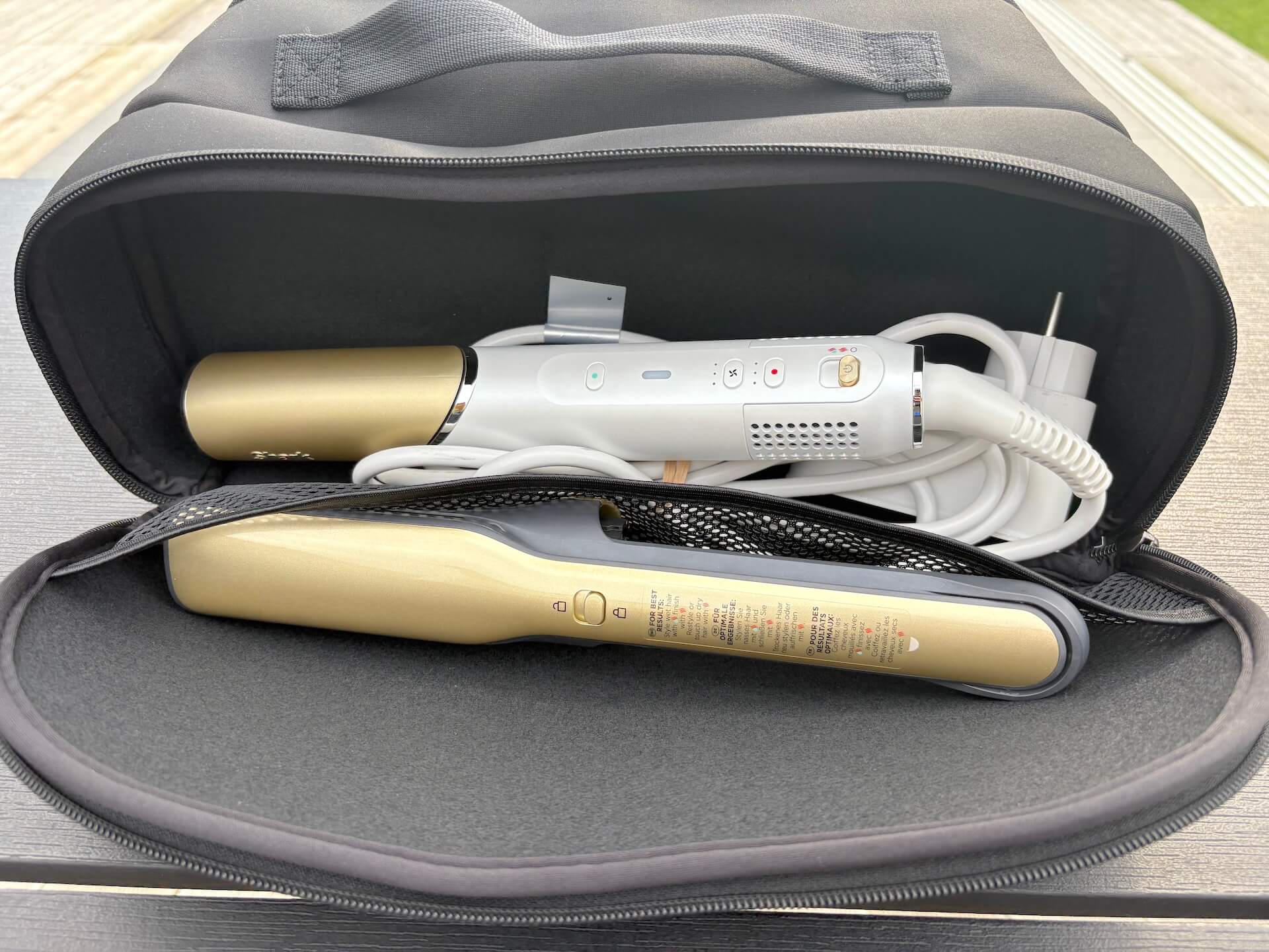Åben side med Shark Glam Multistyler HD6051SEU