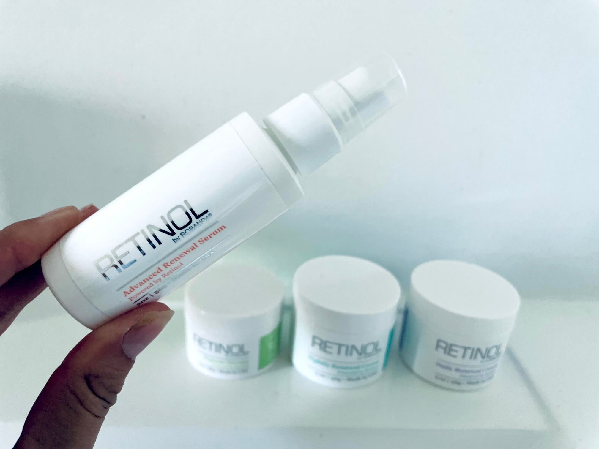 Advanced Renewel serum foran flere Retinol By Robanda produkter