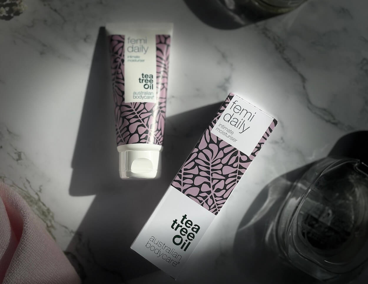 Australian Bodycare Femi Daily på bord