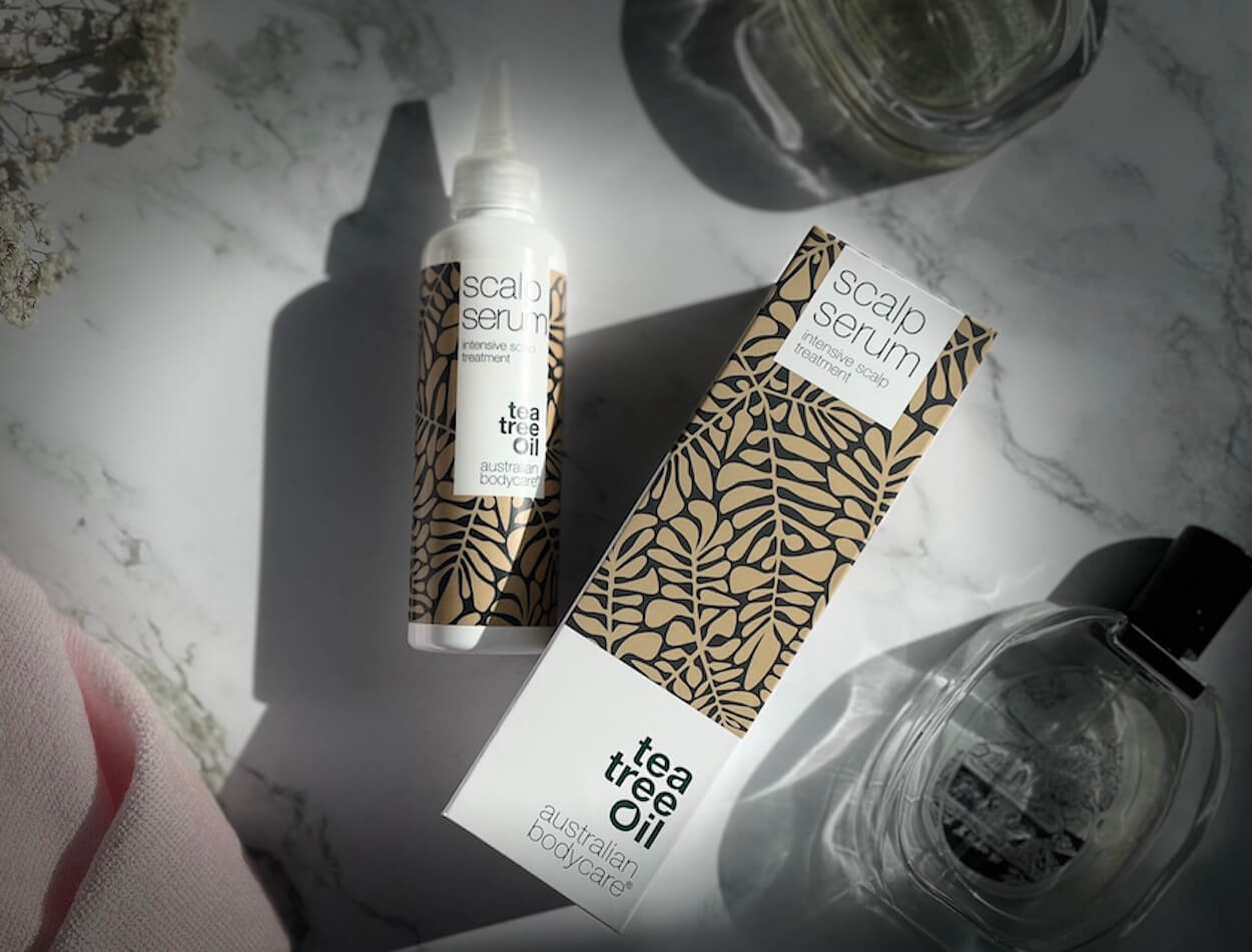 Australian Bodycare Scalp Serum på bord