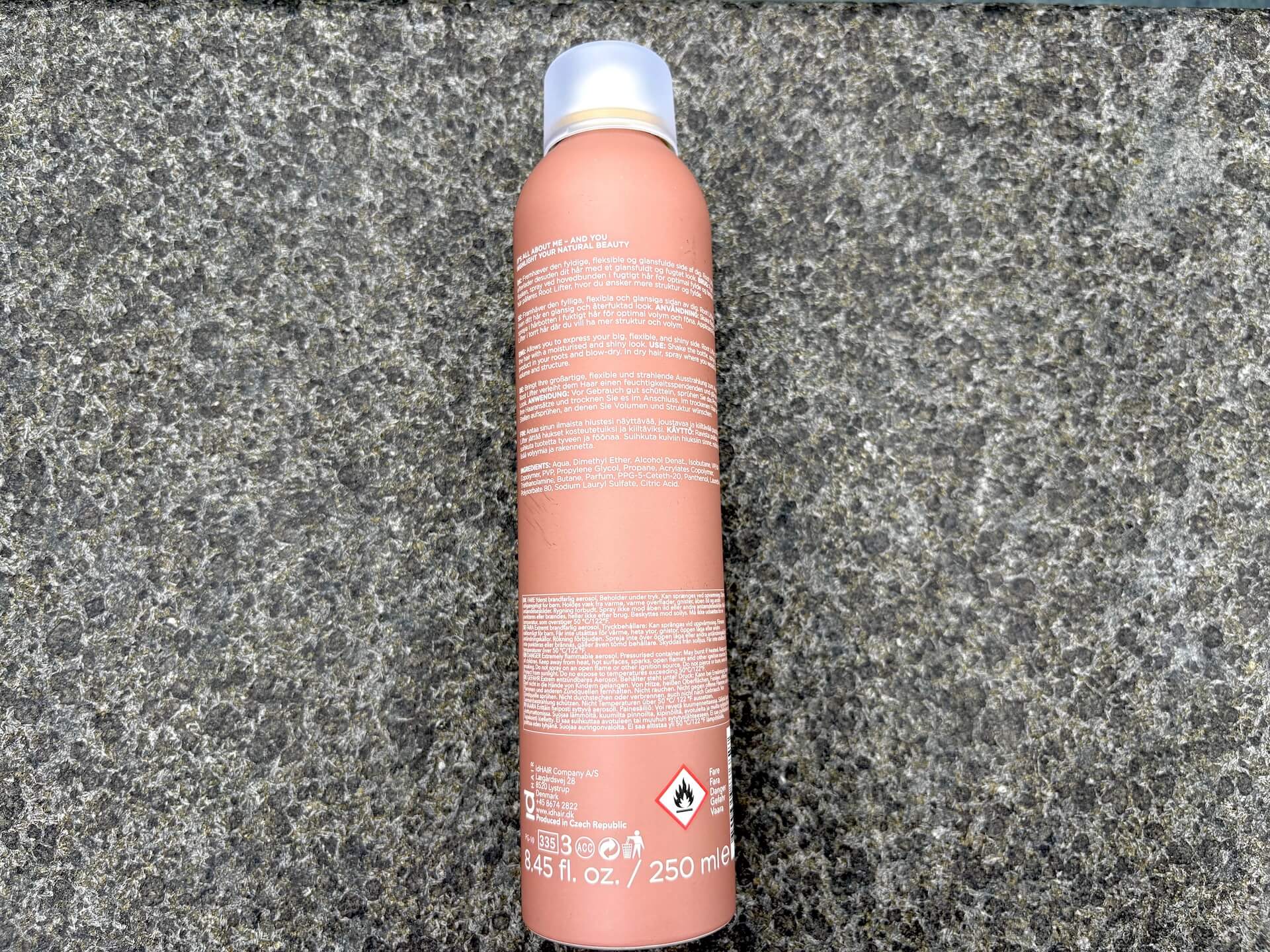 Bagside af IdHAIR Me Root Lifter