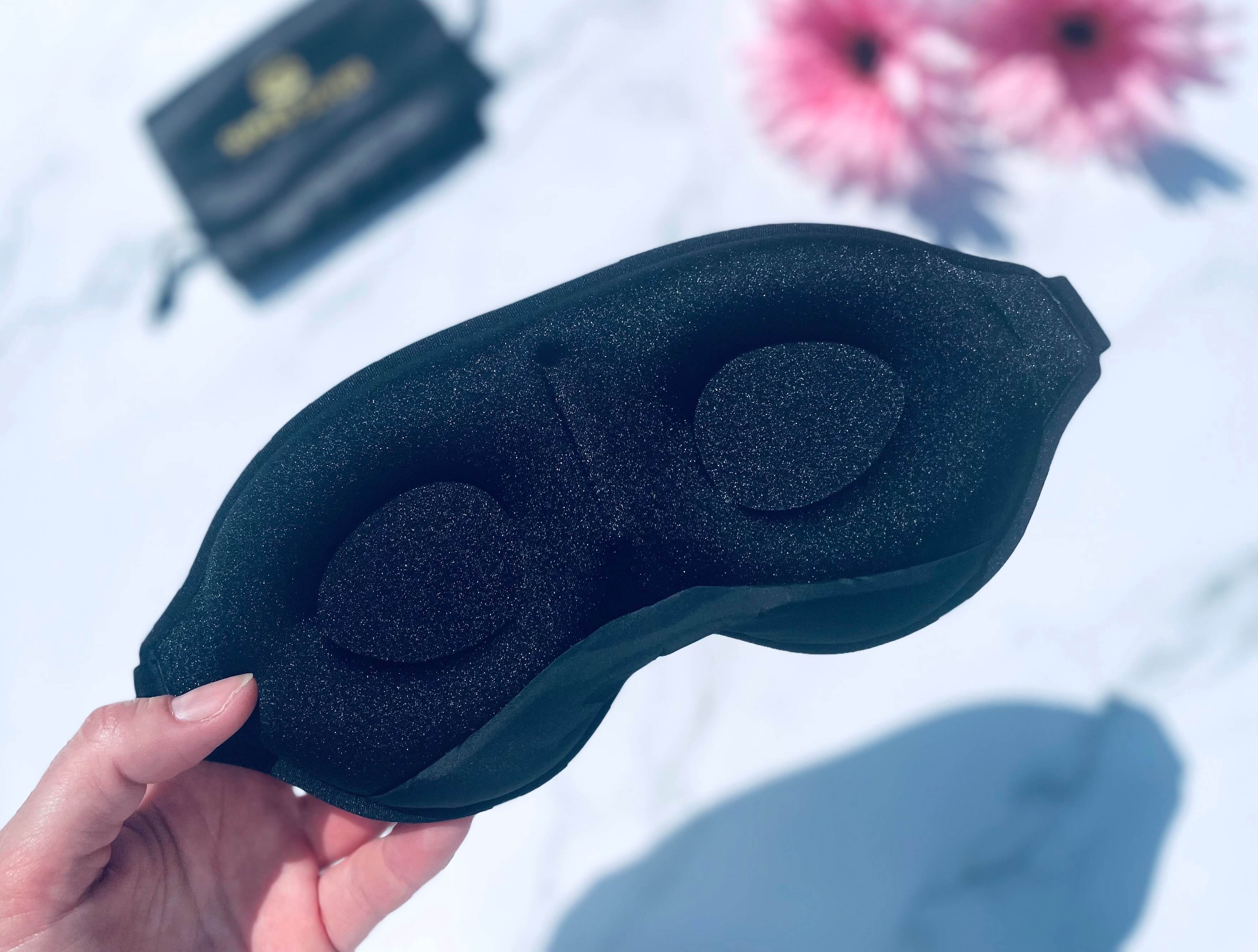 Bagside af Super Sover 2.0 sovemaske