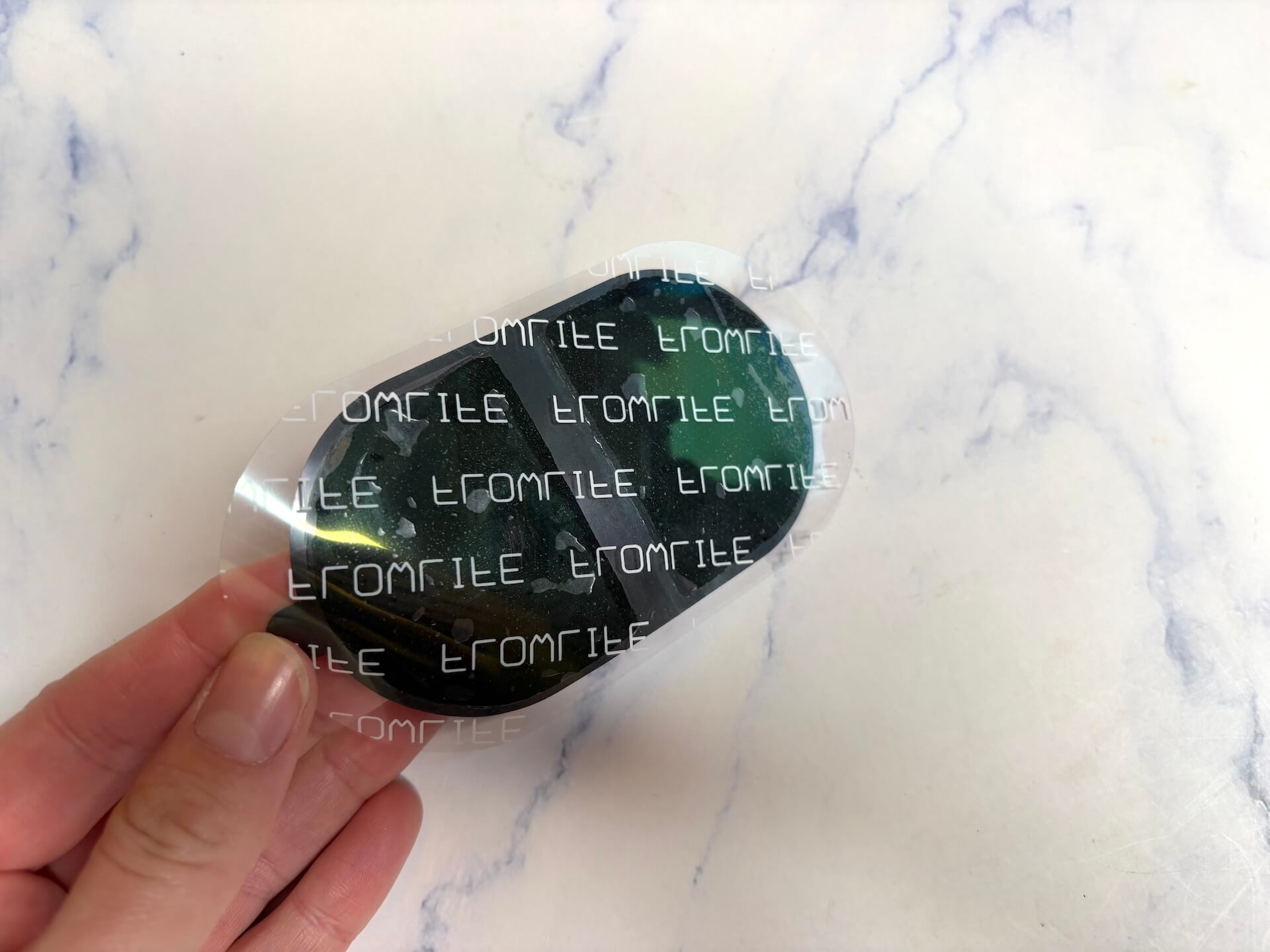 Bagside af TENS pad til Flowlife Flowtens Connect