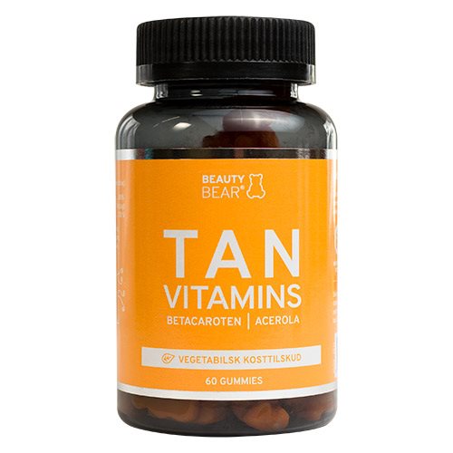 Beauty Bear Gummies Tan Vegan Vitamins 