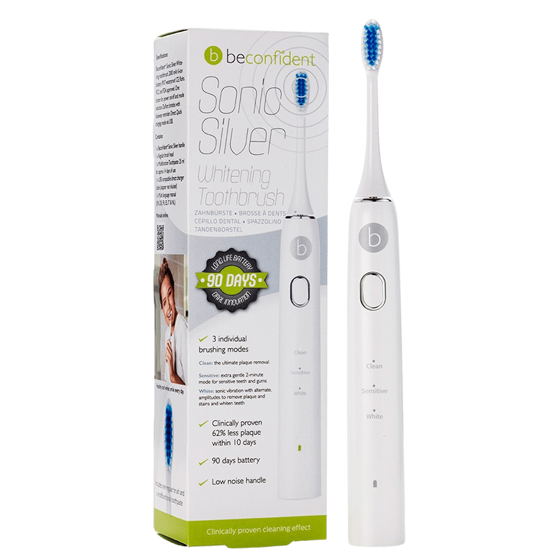 Beconfident Sonic Silver Whitening Toothbrush 
