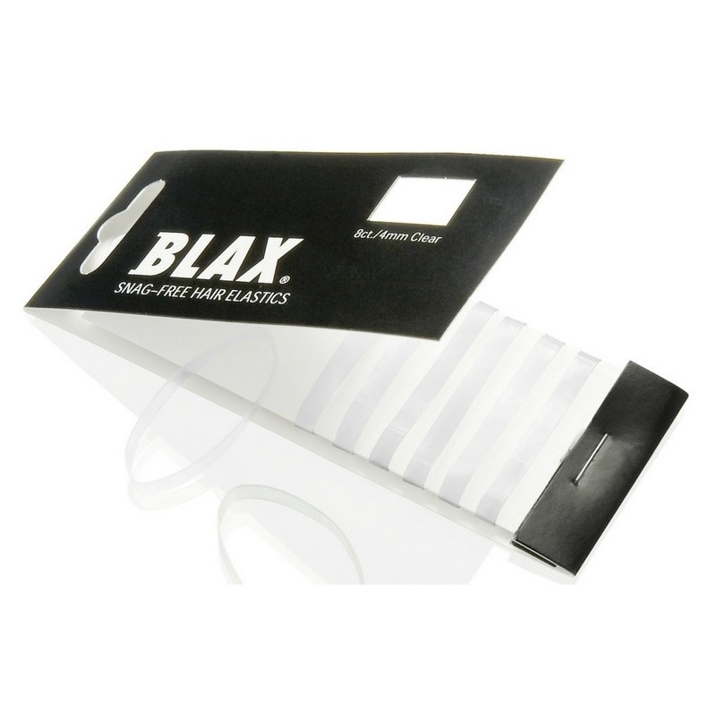 BLAX Hair Elastics Clear 