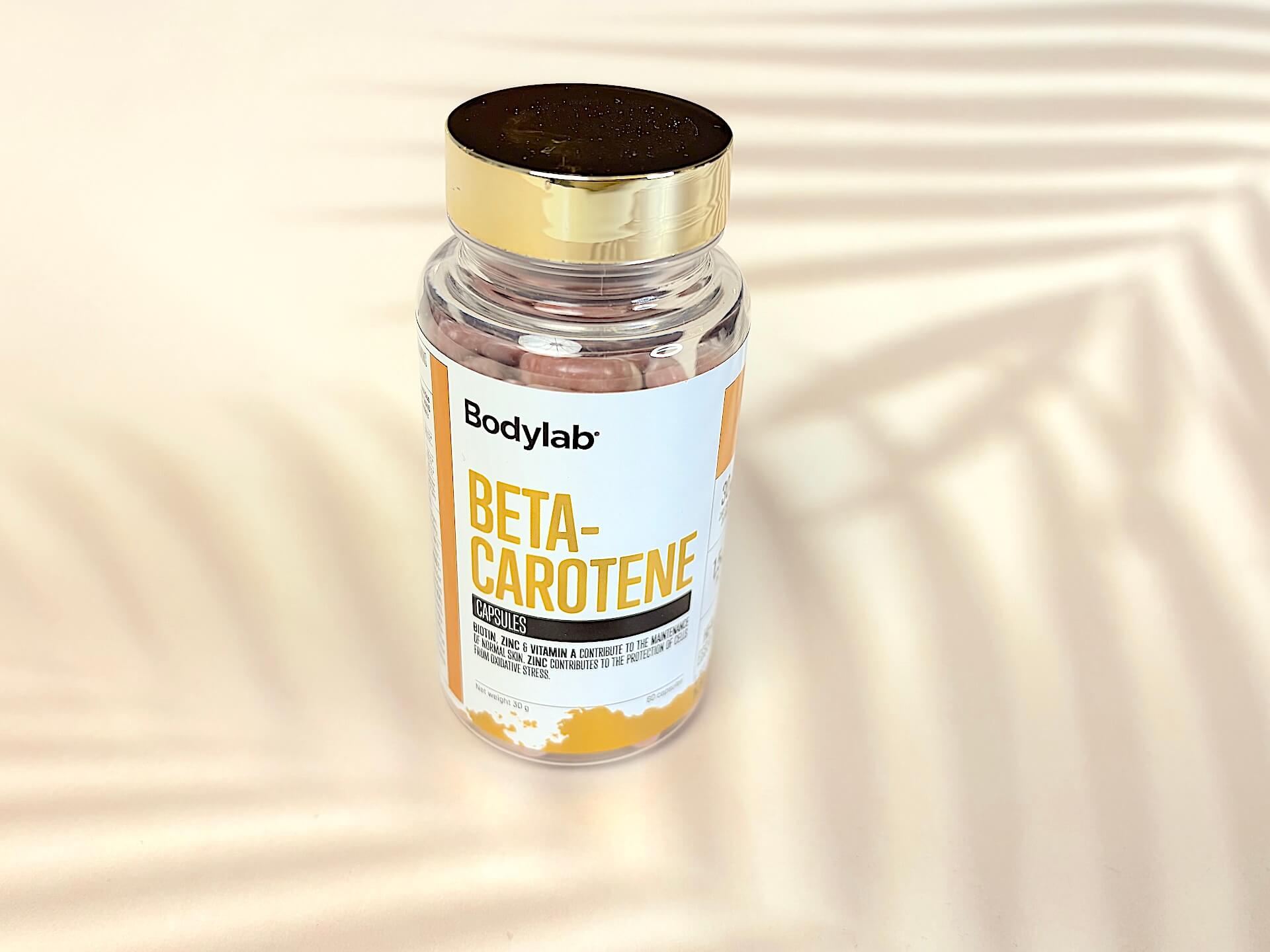 Bodylab Beta-Carotene på bord