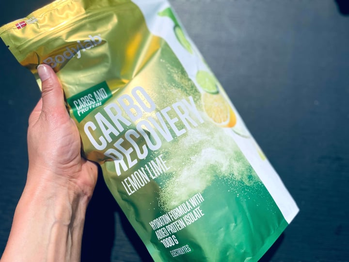 Bodylab Carbo Recovery i hånd