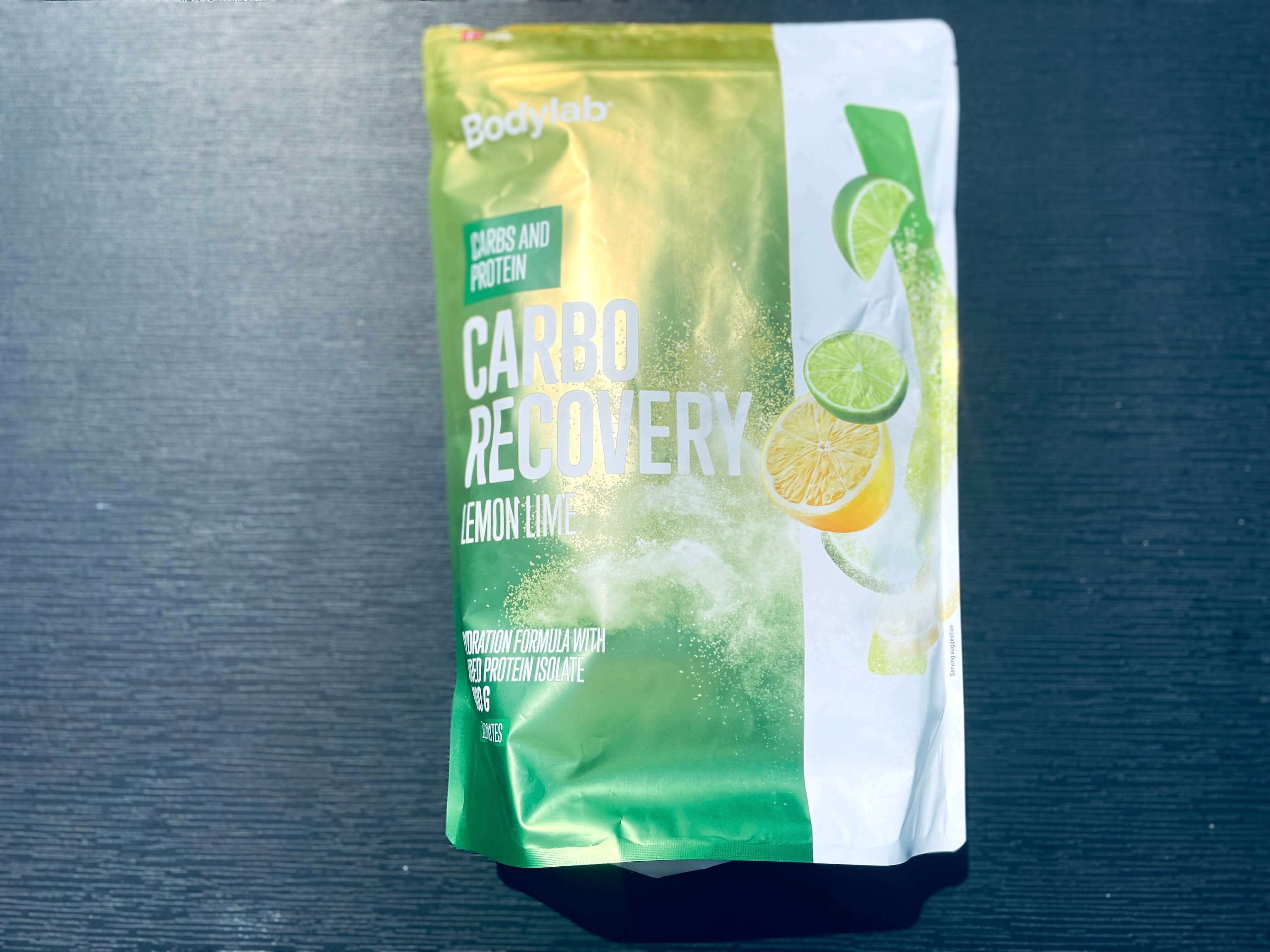 Bodylab Carbo Recovery på bord