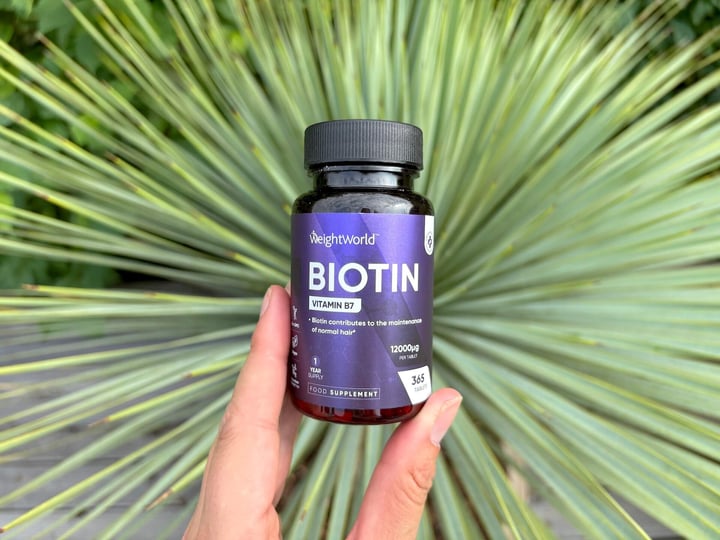 Bøtte med WeightWorld Biotin