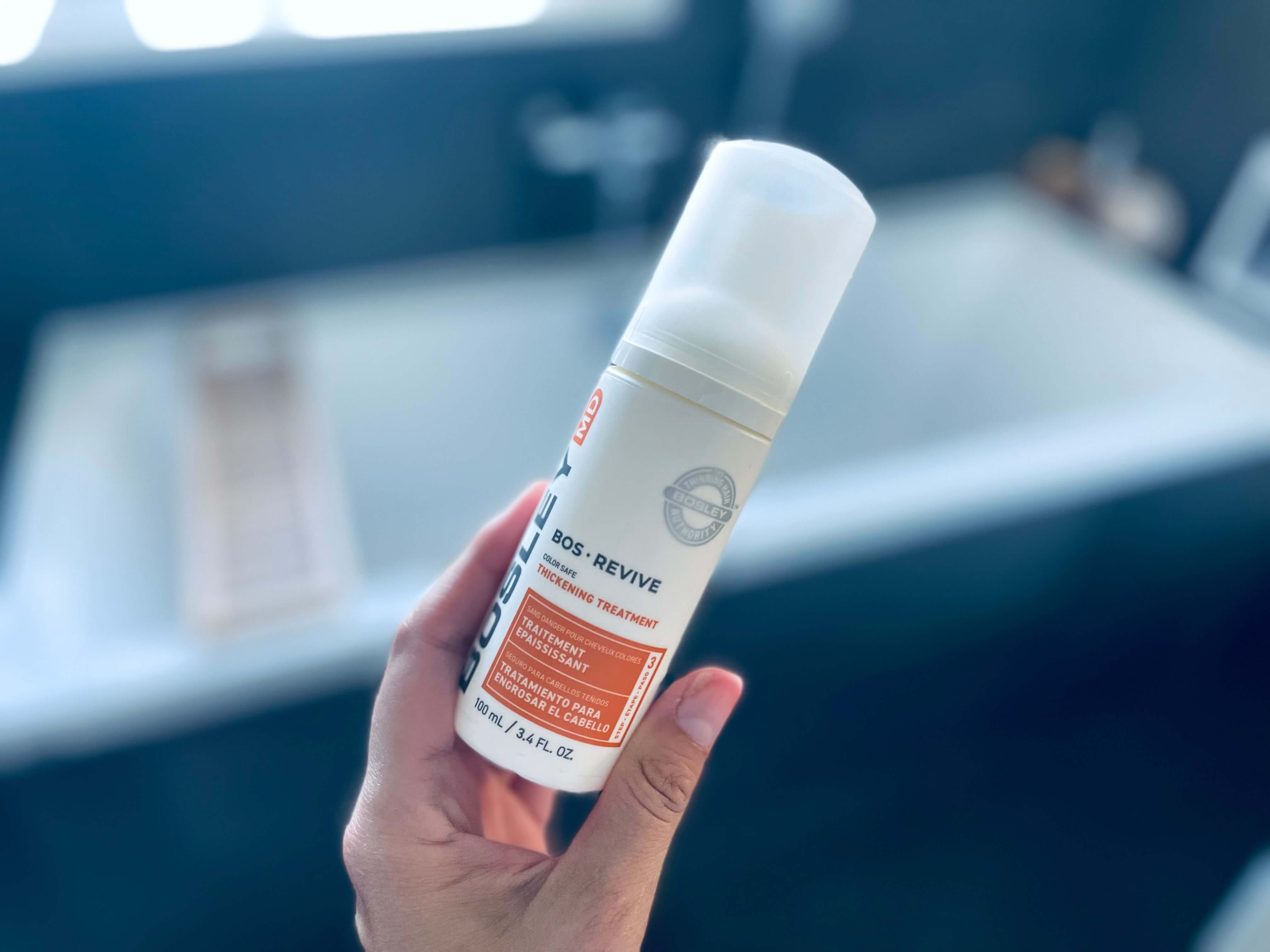 BosleyMD BosRevive treatment i hånd