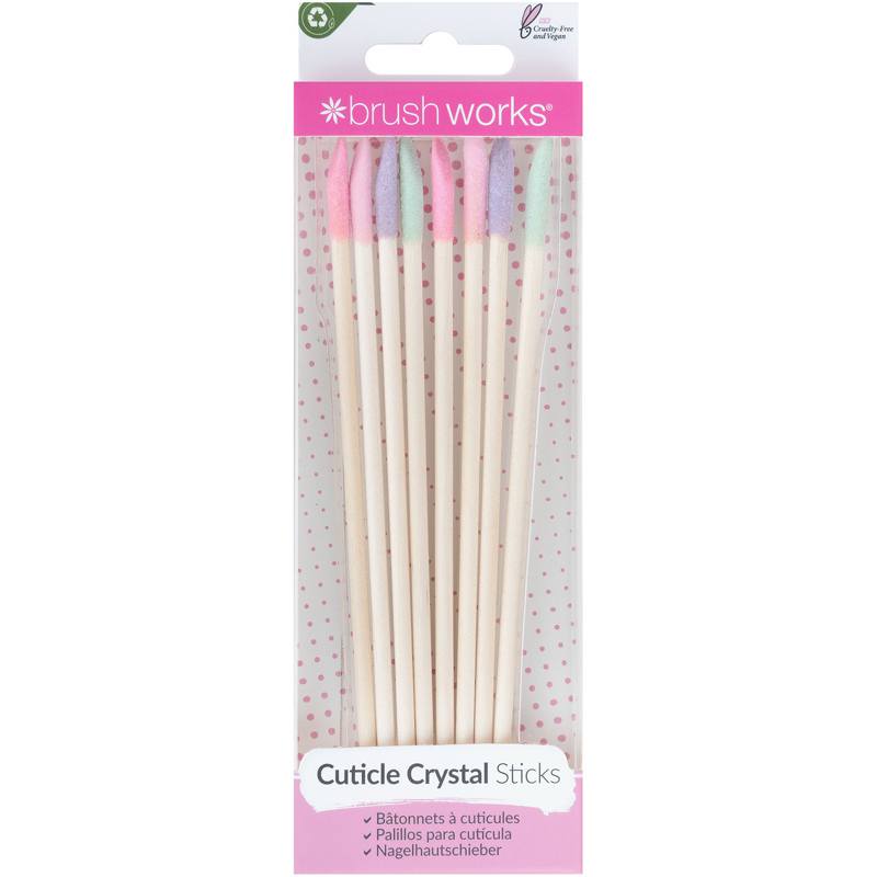 Brushworks Cuticle Crystal Sticks 