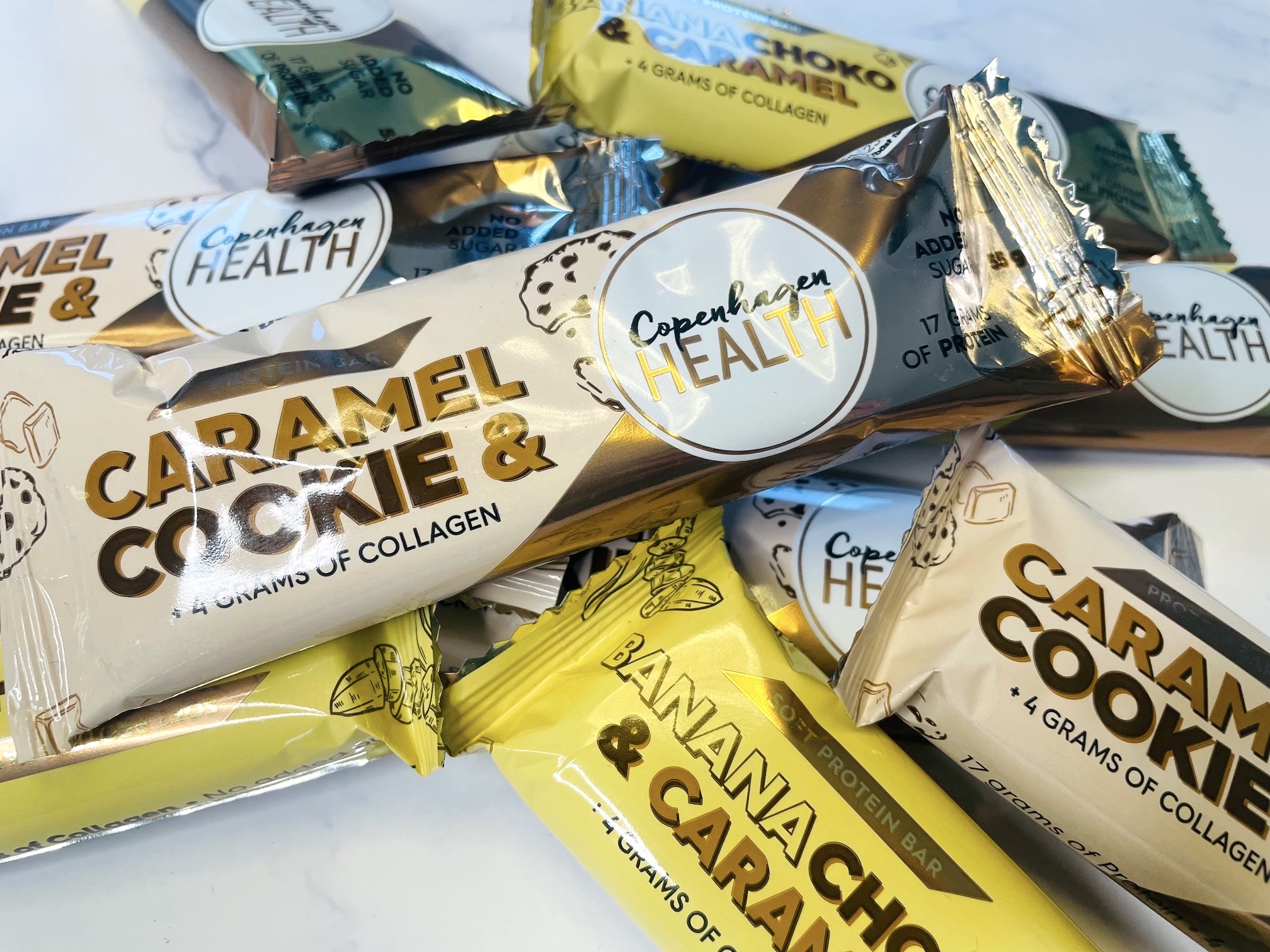 Bunke med Copenhagen Health Proteinbar