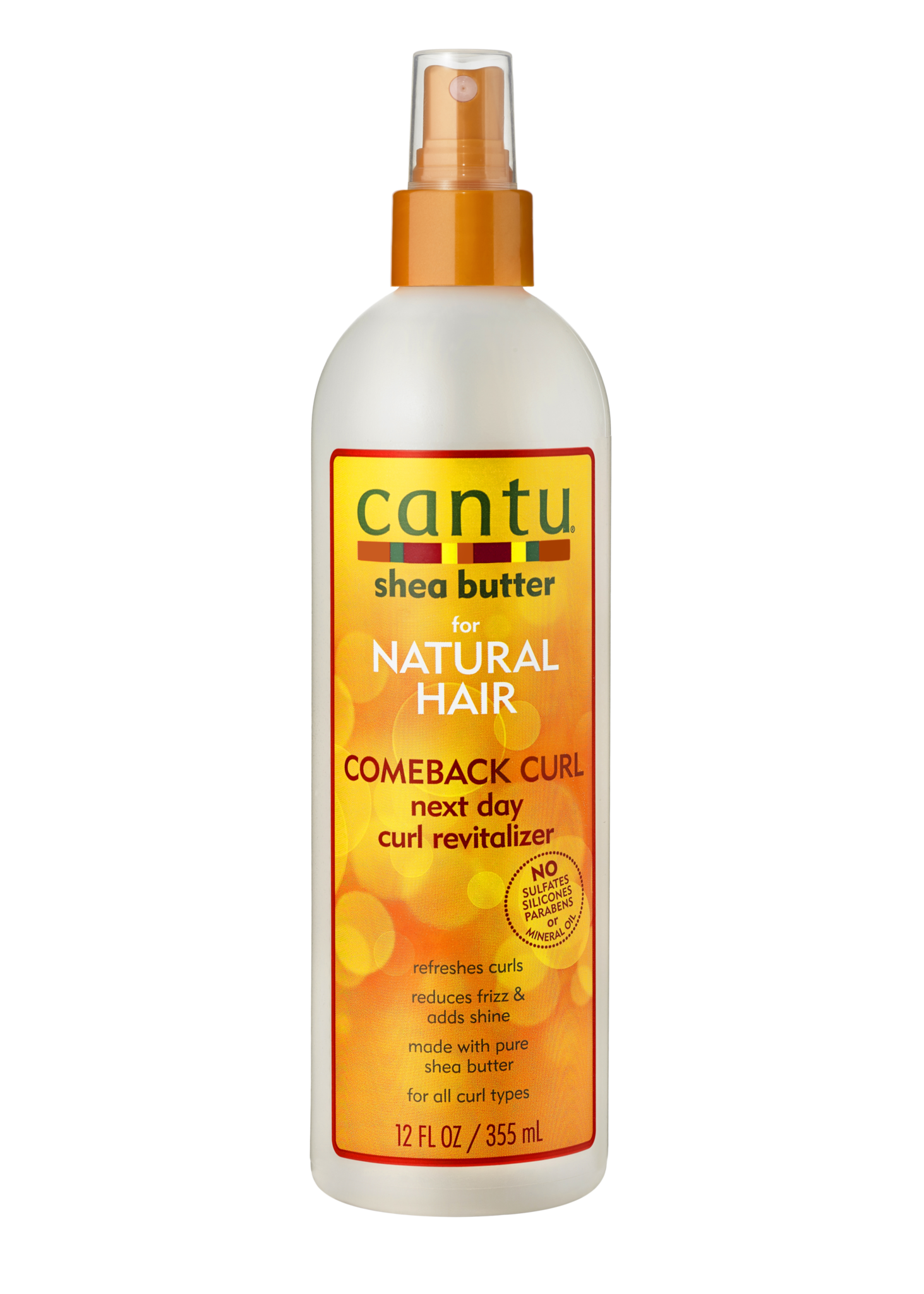 Cantu Shea Butter Comeback Curl Next Day Curl Revitalizer 
