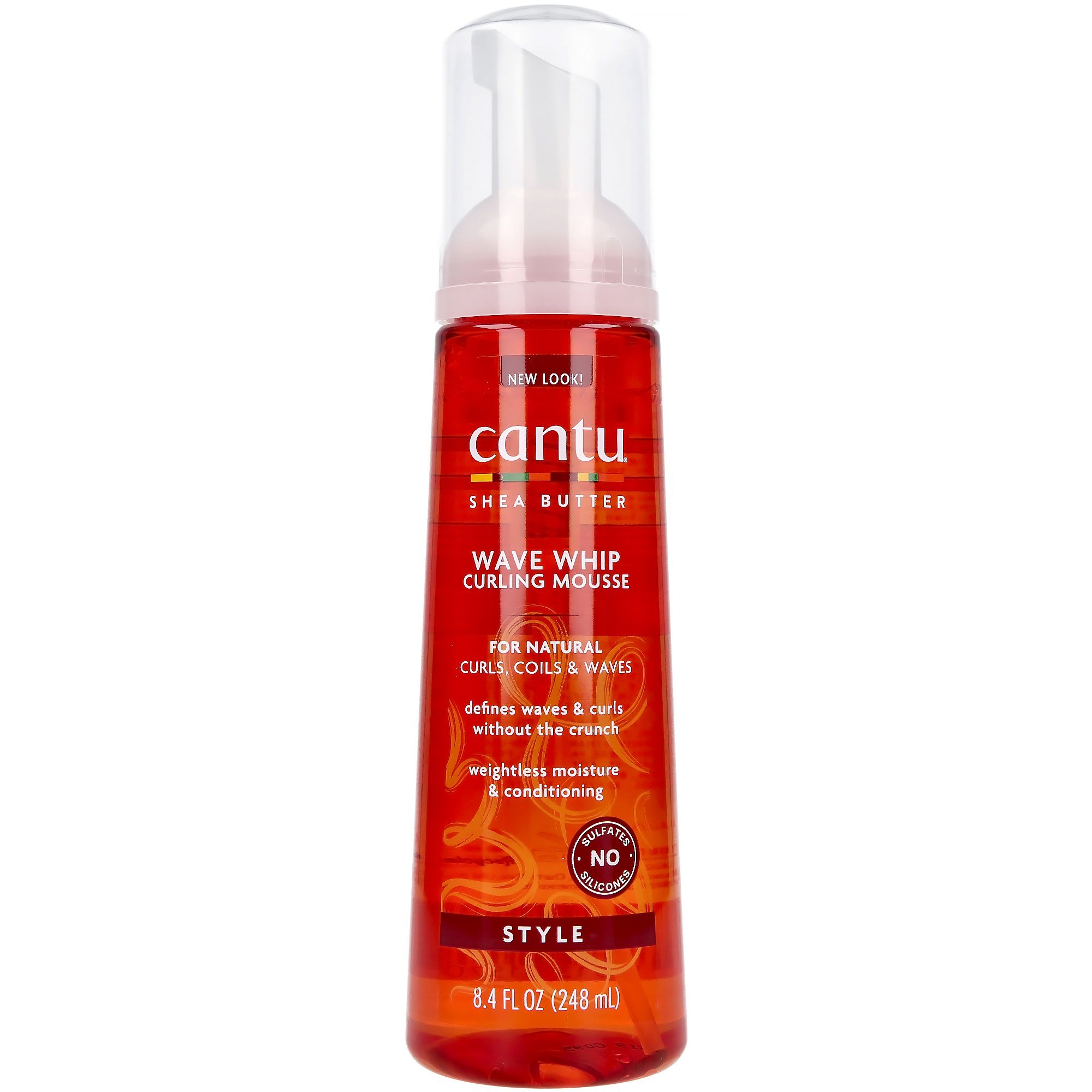 Cantu Shea Butter Wave Whip Curling Mousse 