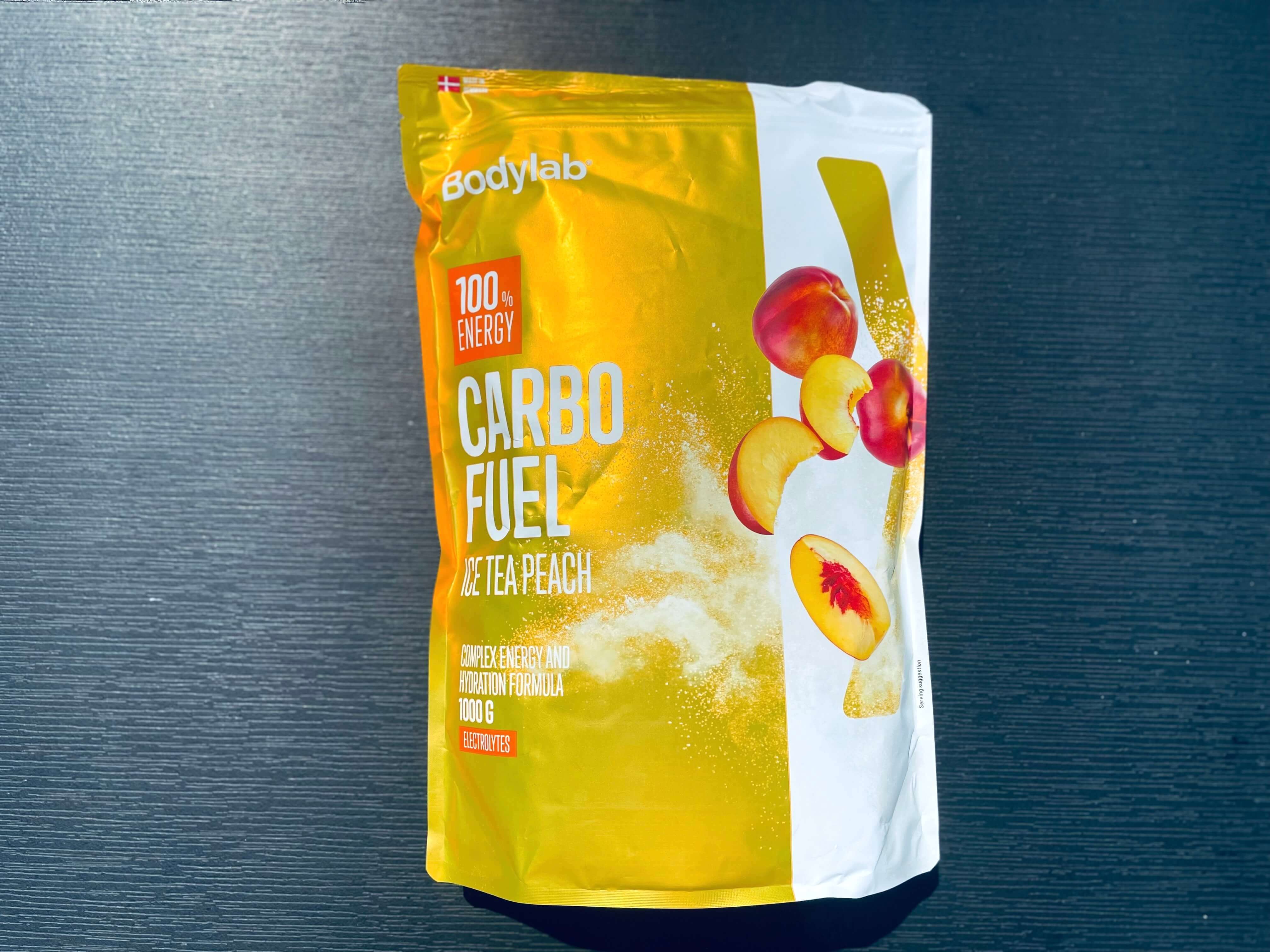 Carbo Fuel fra Bodylab på bord