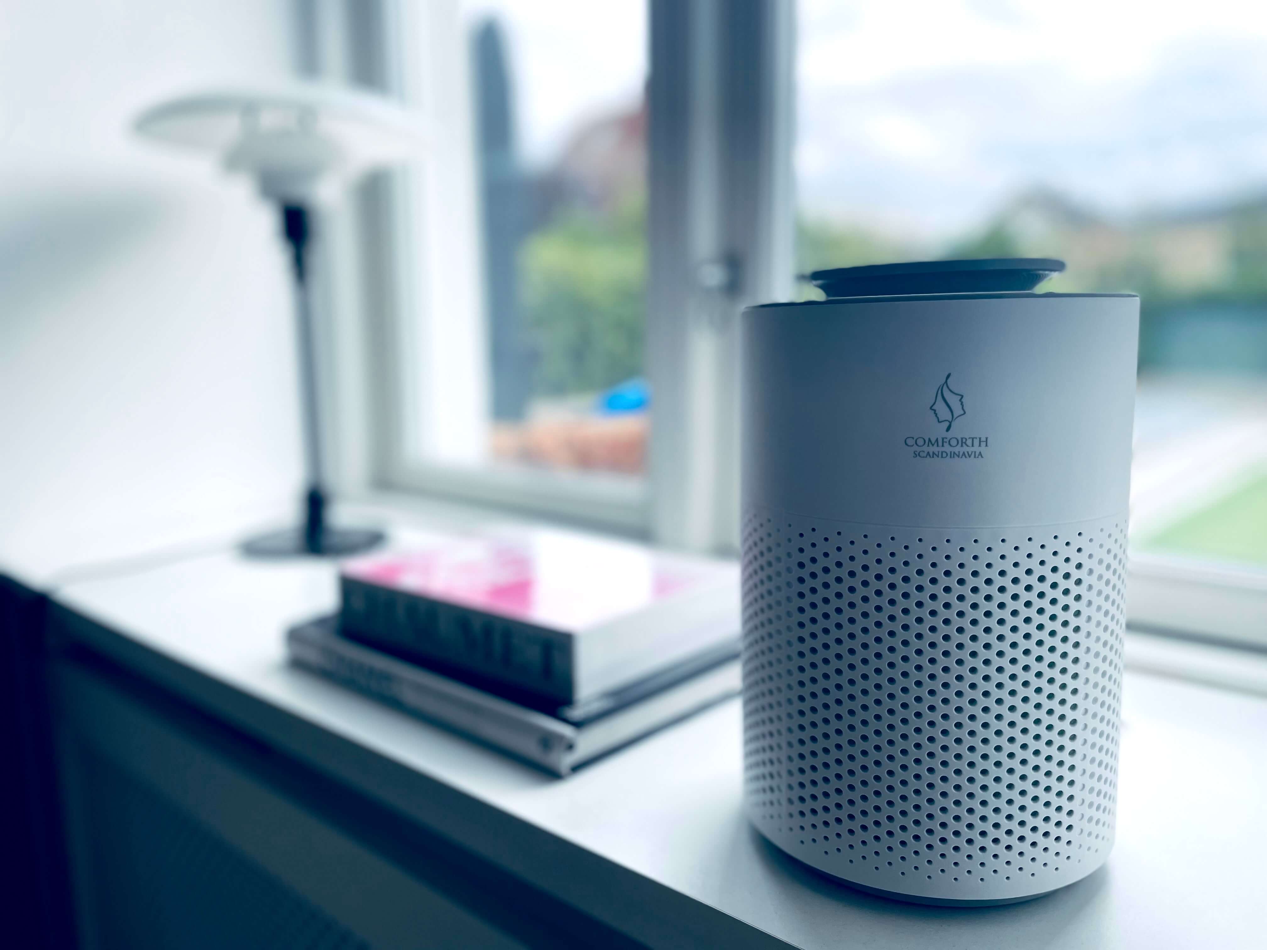 Comforth Air Purifier i stue