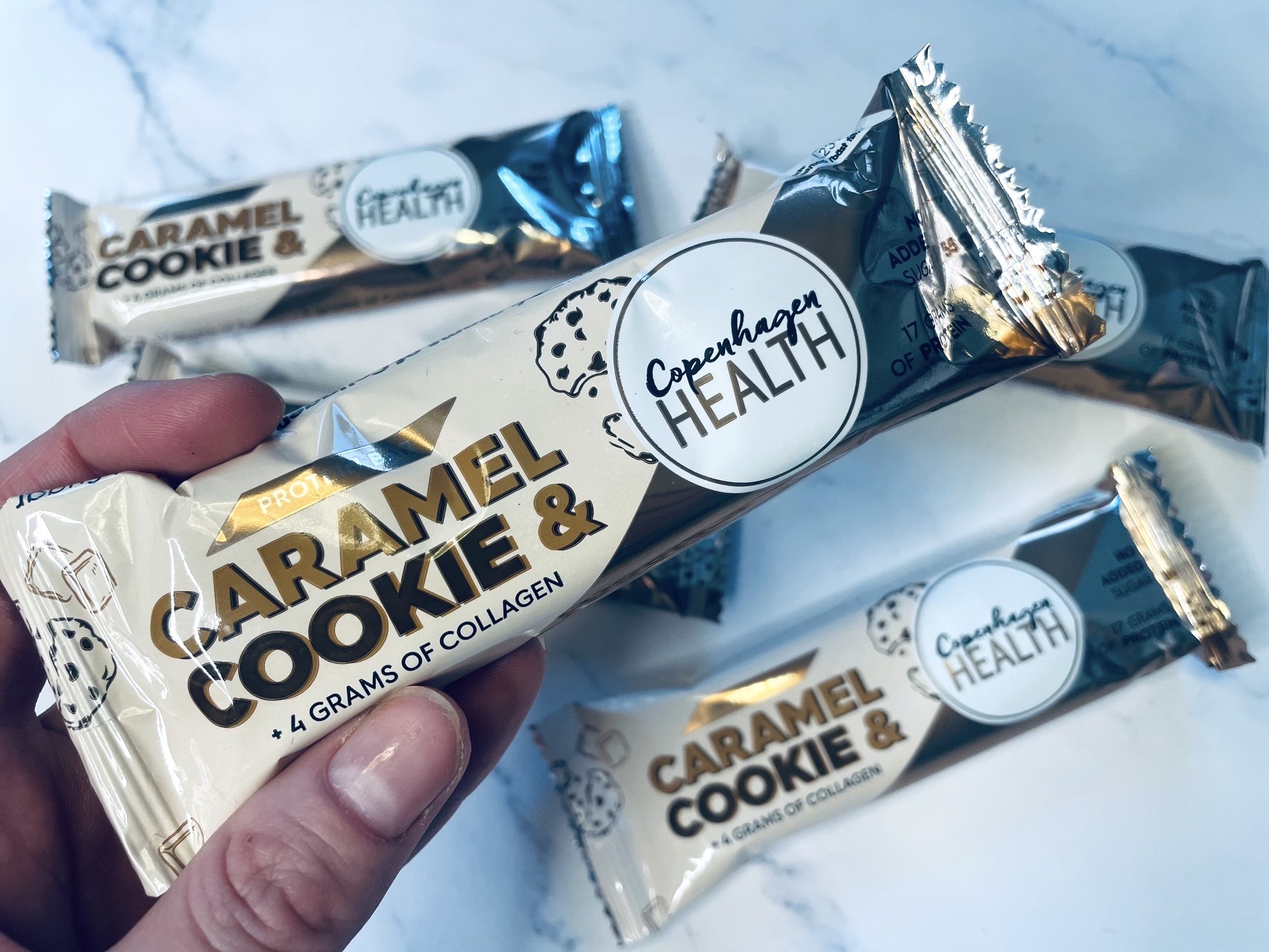 Copenhagen Health Proteinbar med karamel og kage