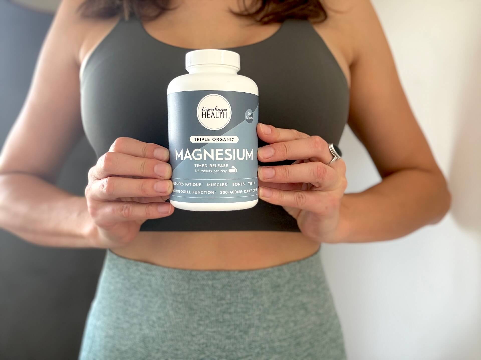 Copenhagen Health Triple Organic Magnesium foran kvinde