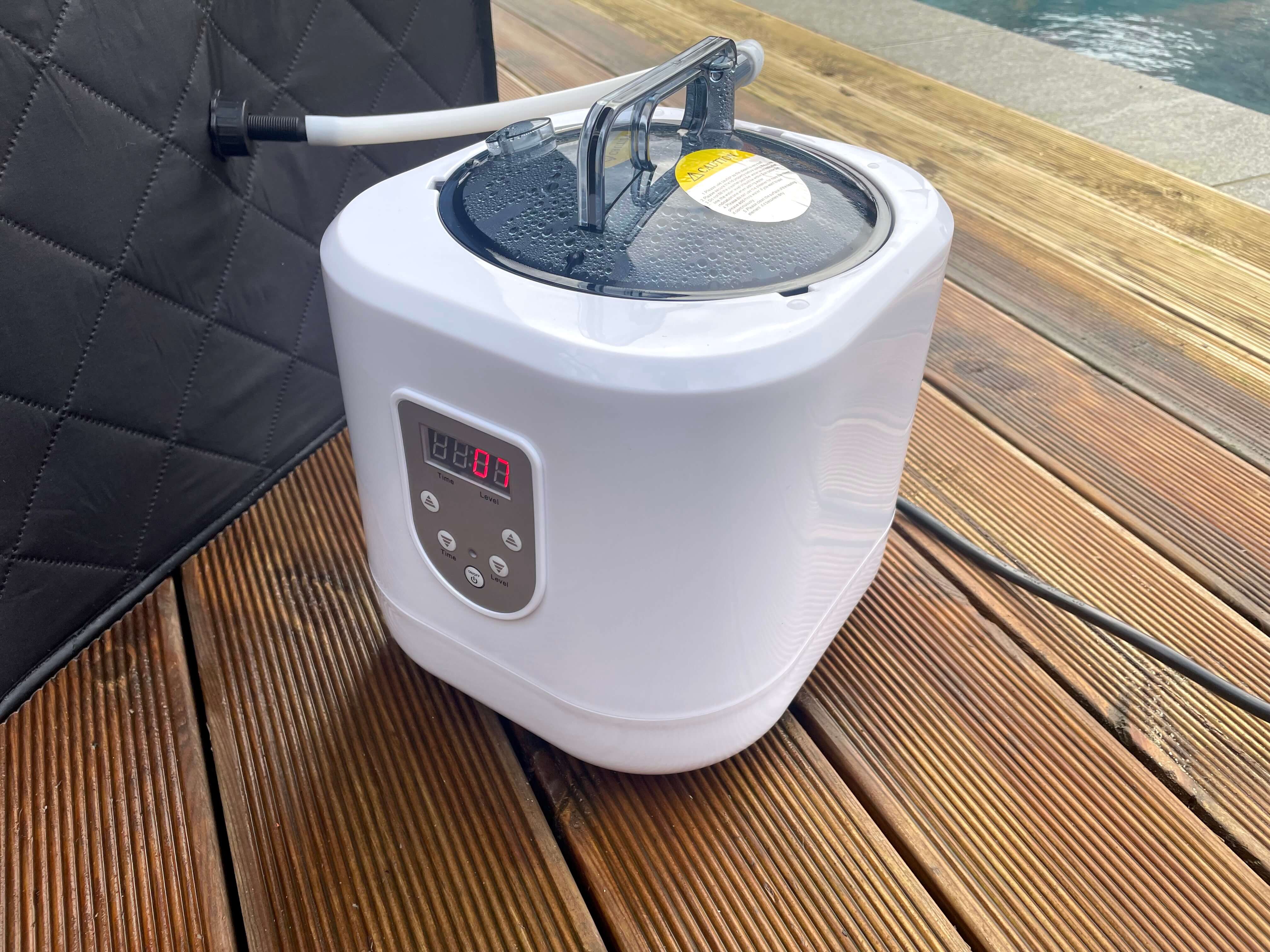Dampgenerator til Arctic Recovery dampsauna