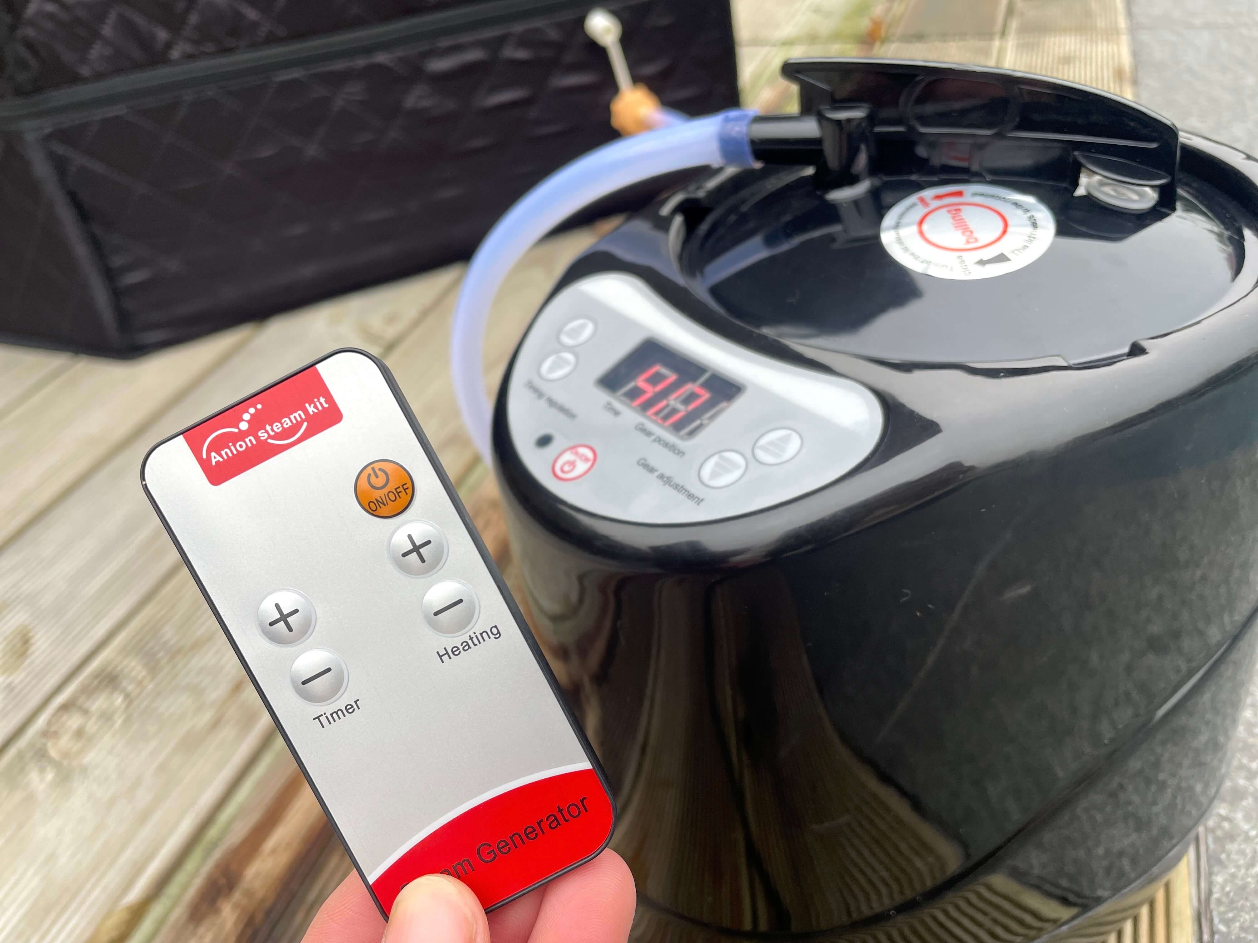 Dampgenerator til Comforth Luksus dampsauna