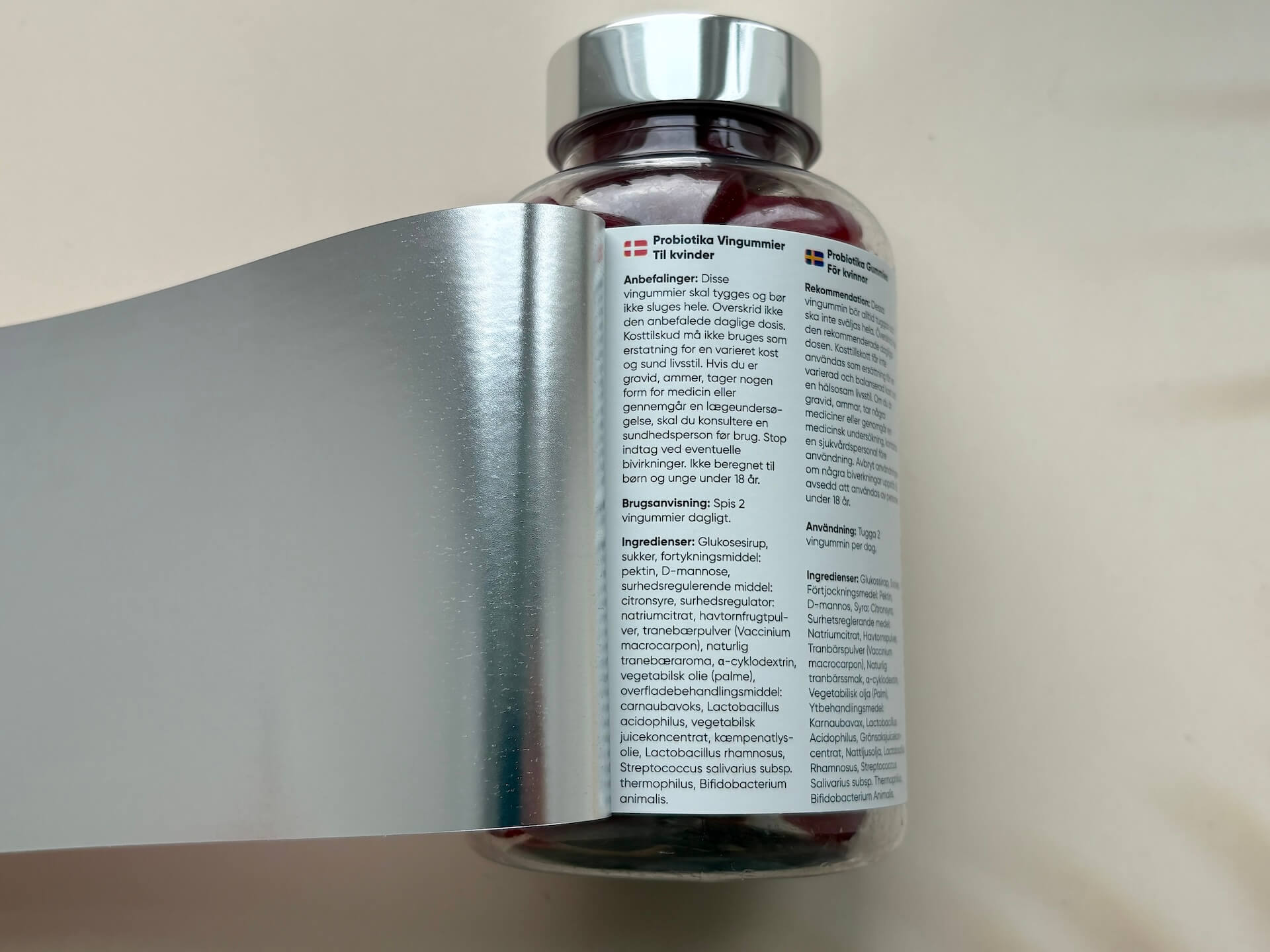 Dansk info om WeightWorld Women's Probiotic Gummies