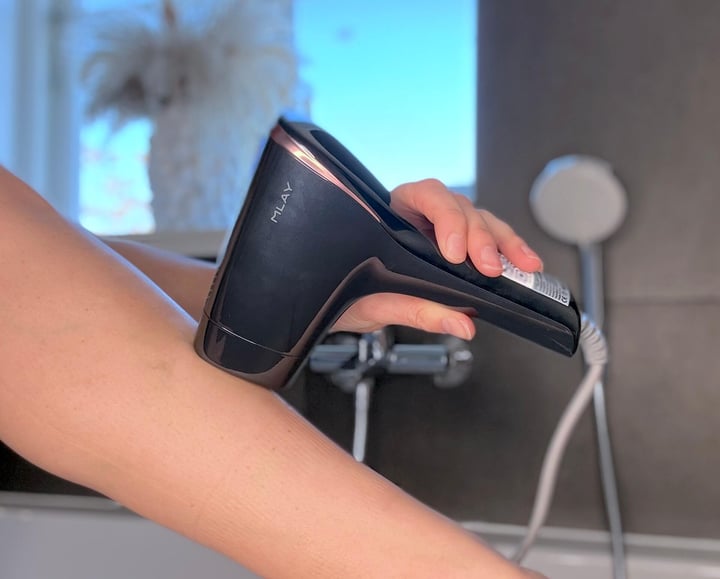 DeluxeCare IPL FastFlash der bruges på ben