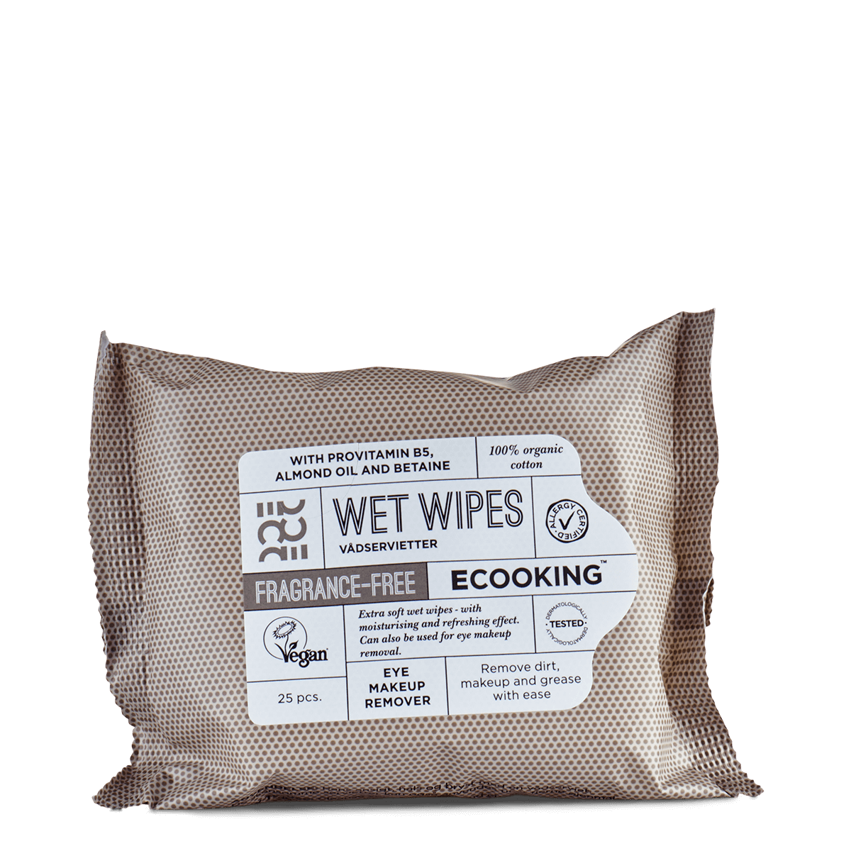 Ecooking Wet Wipes Fragrance Free 