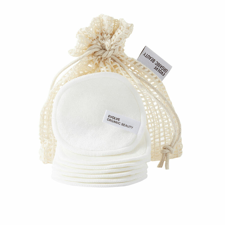 Evolve Bamboo Reusable Makeup Remover Pads 