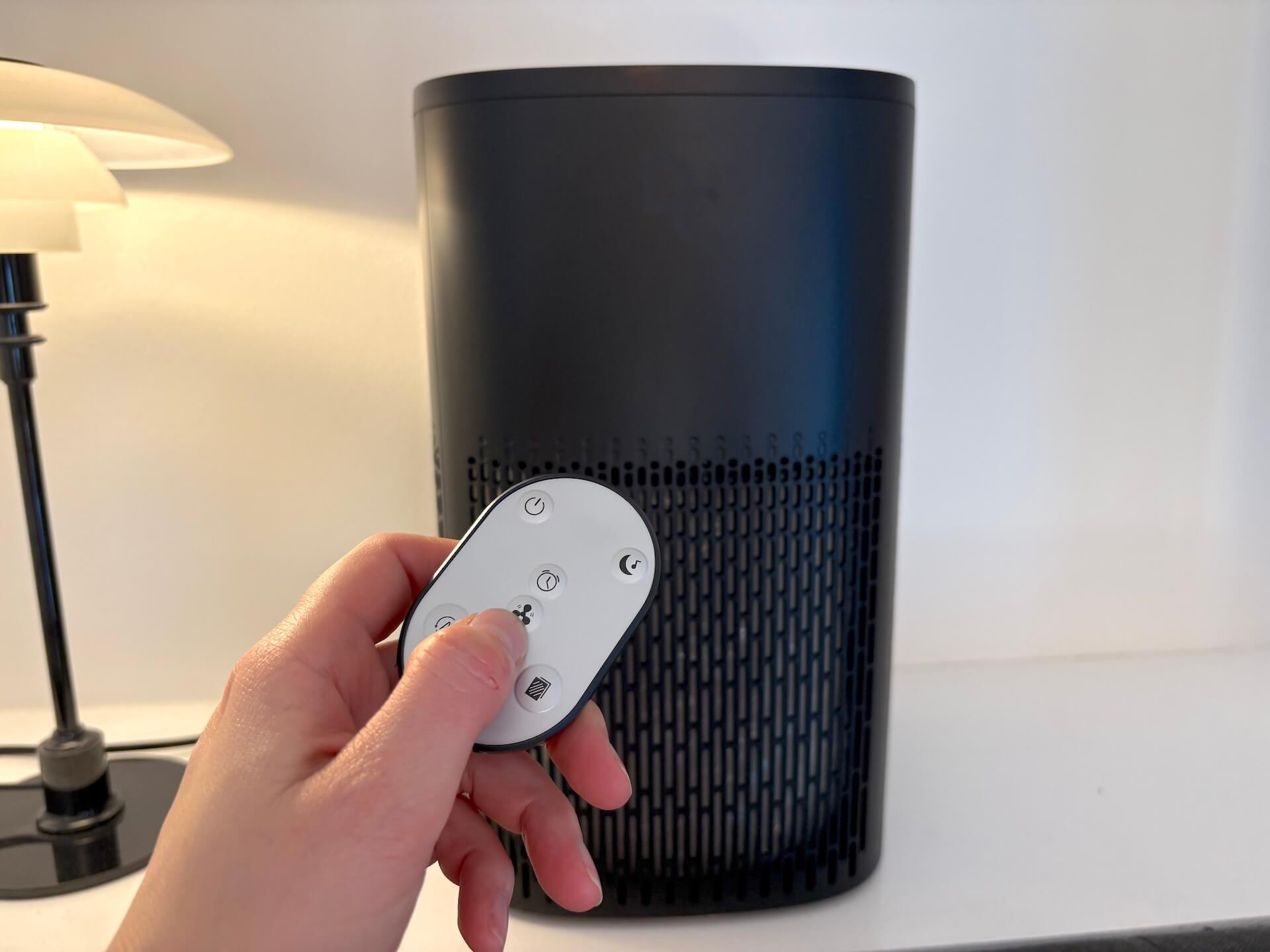 Fjernbetjening til DeluxeCare Active Air luftrenser