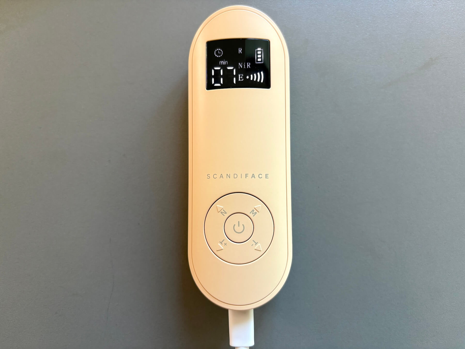 Fjernbetjening til Scandiface Skinboosting LED mask