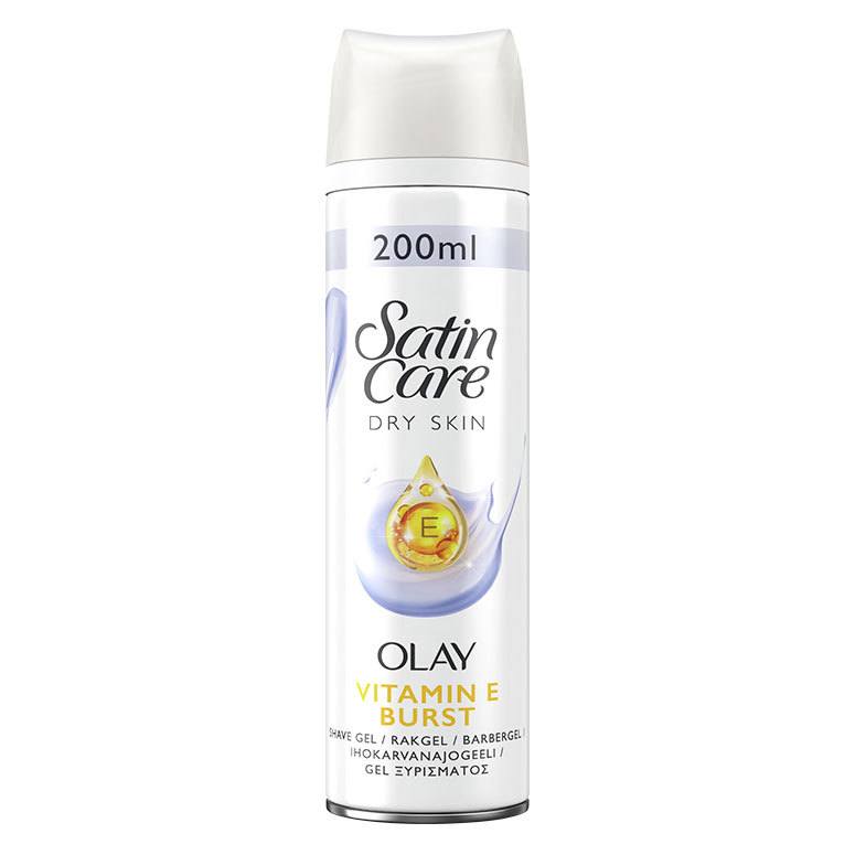 Gillette Satin Care Violet Swirl Gel 