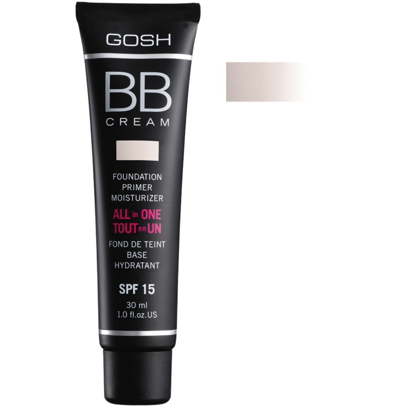 GOSH BB Cream Foundation Primer Moisturizer SPF 15 