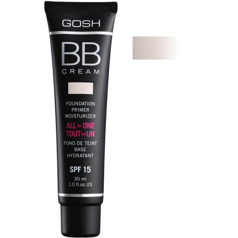 GOSH BB Cream Foundation Primer Moisturizer SPF 15 