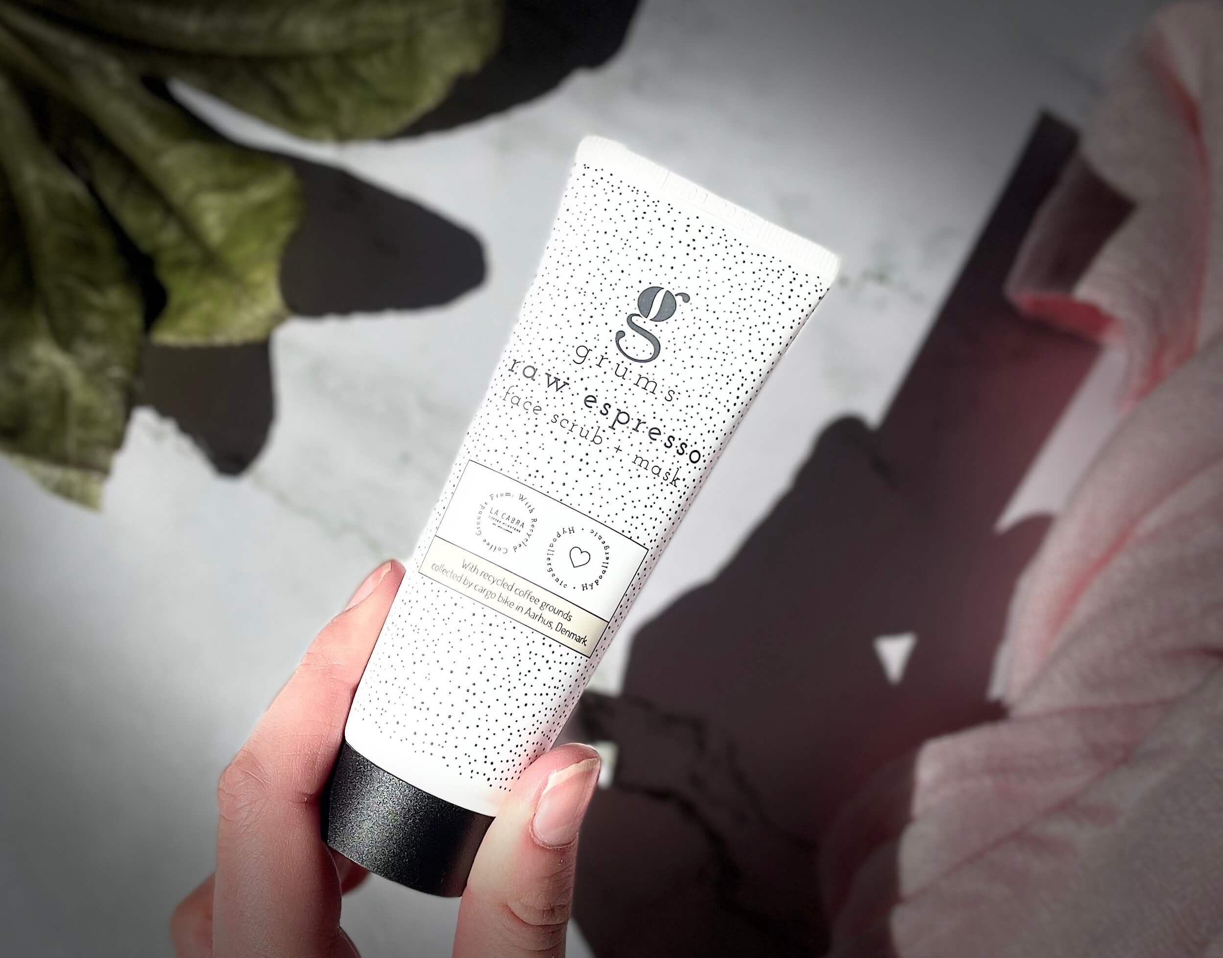 Grums Raw Espresso Face Scrub + Mask 