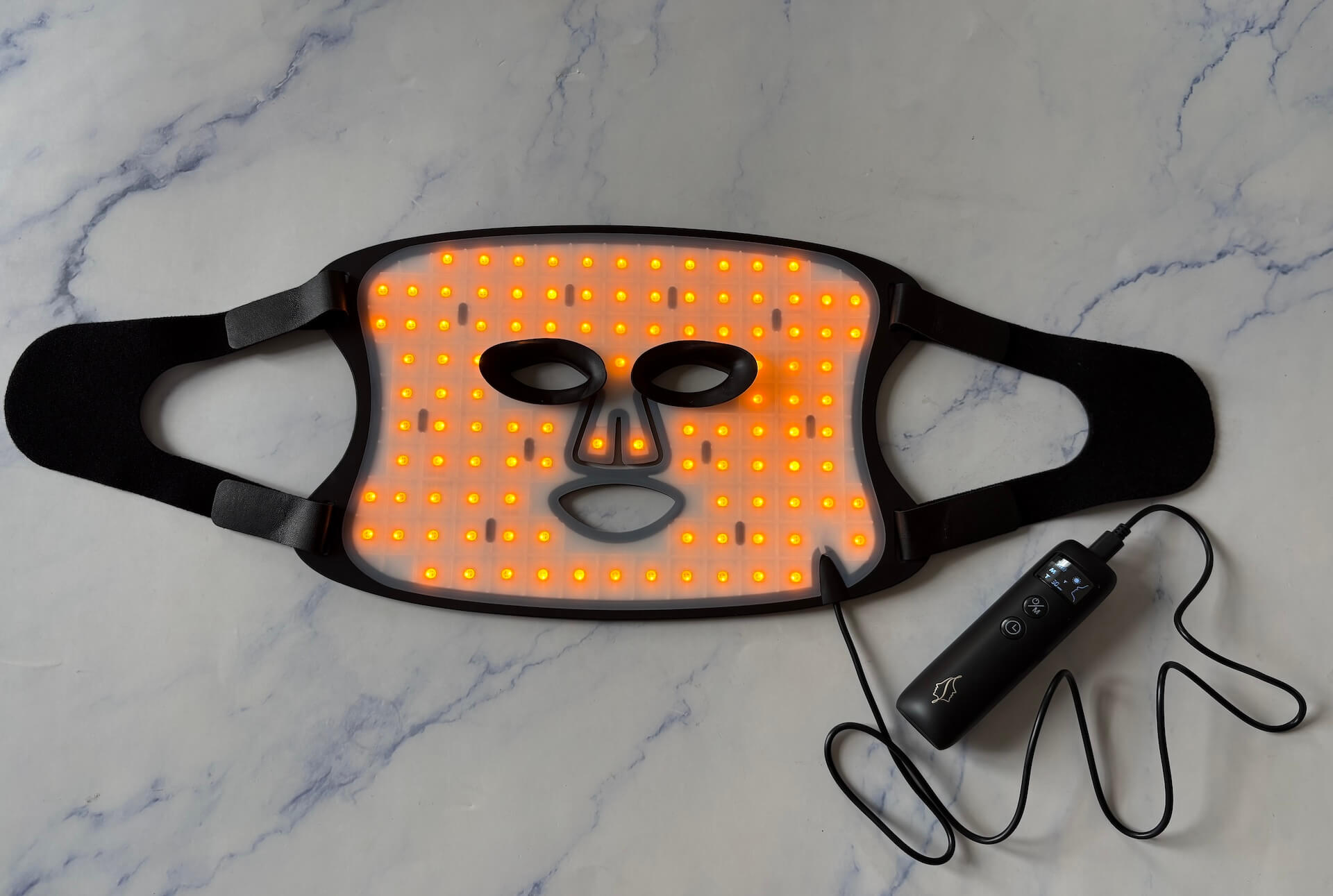 Gult lys tændt på Comforth Light Pro