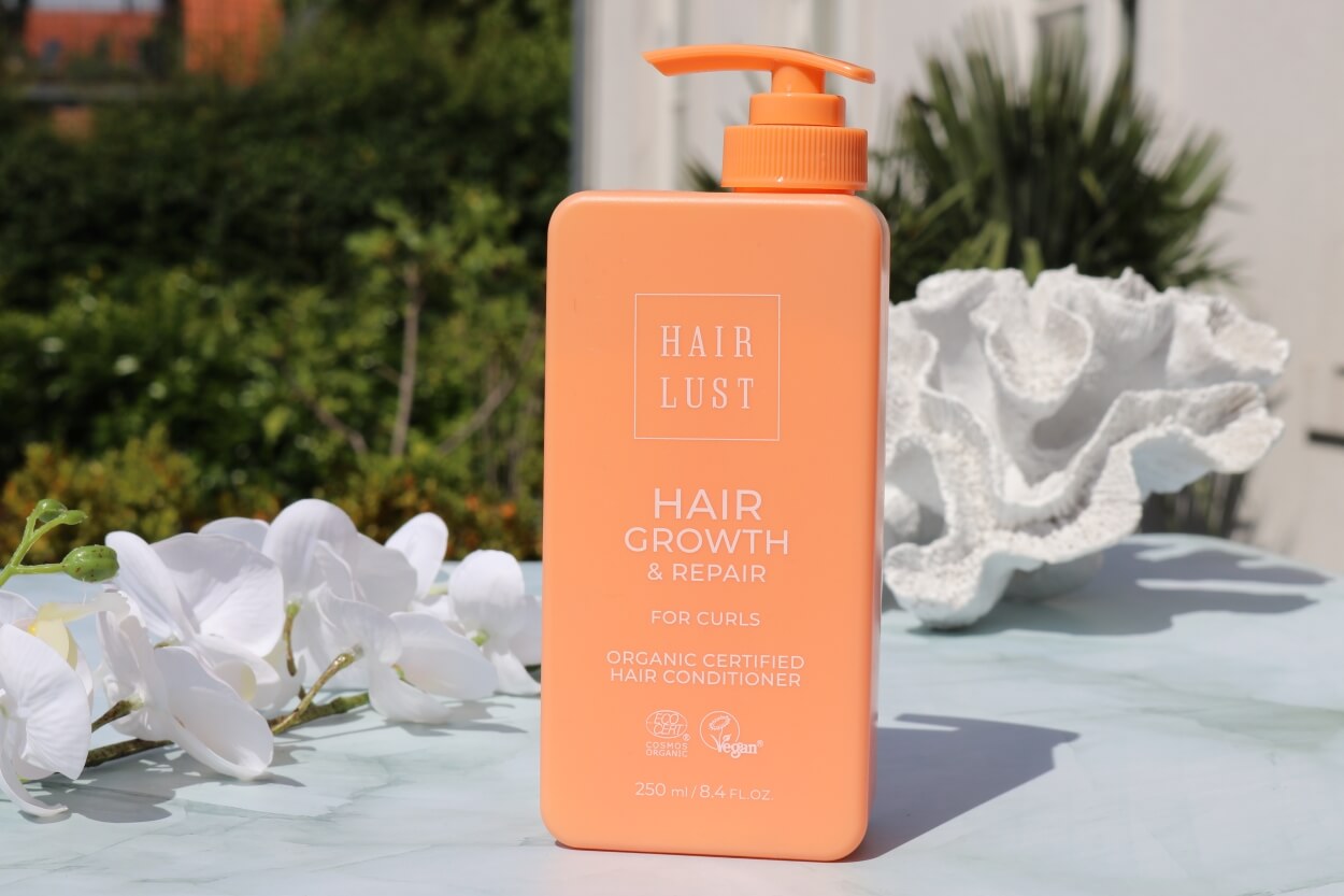 Hairlust balsam til krøller på bord