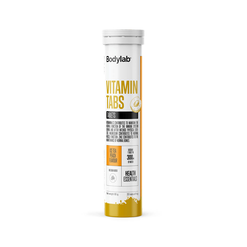 Singles Day-tilbud på Bodylab Ice Tea Peach C-Vitamin Tabs
