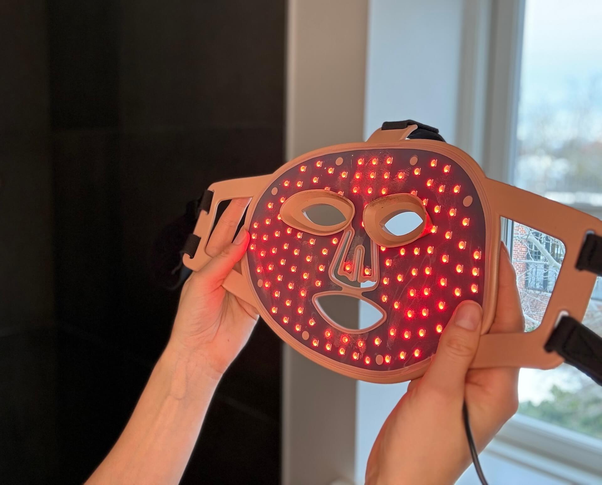 Inderside SweHealth Infrarød LED ansigtsmaske