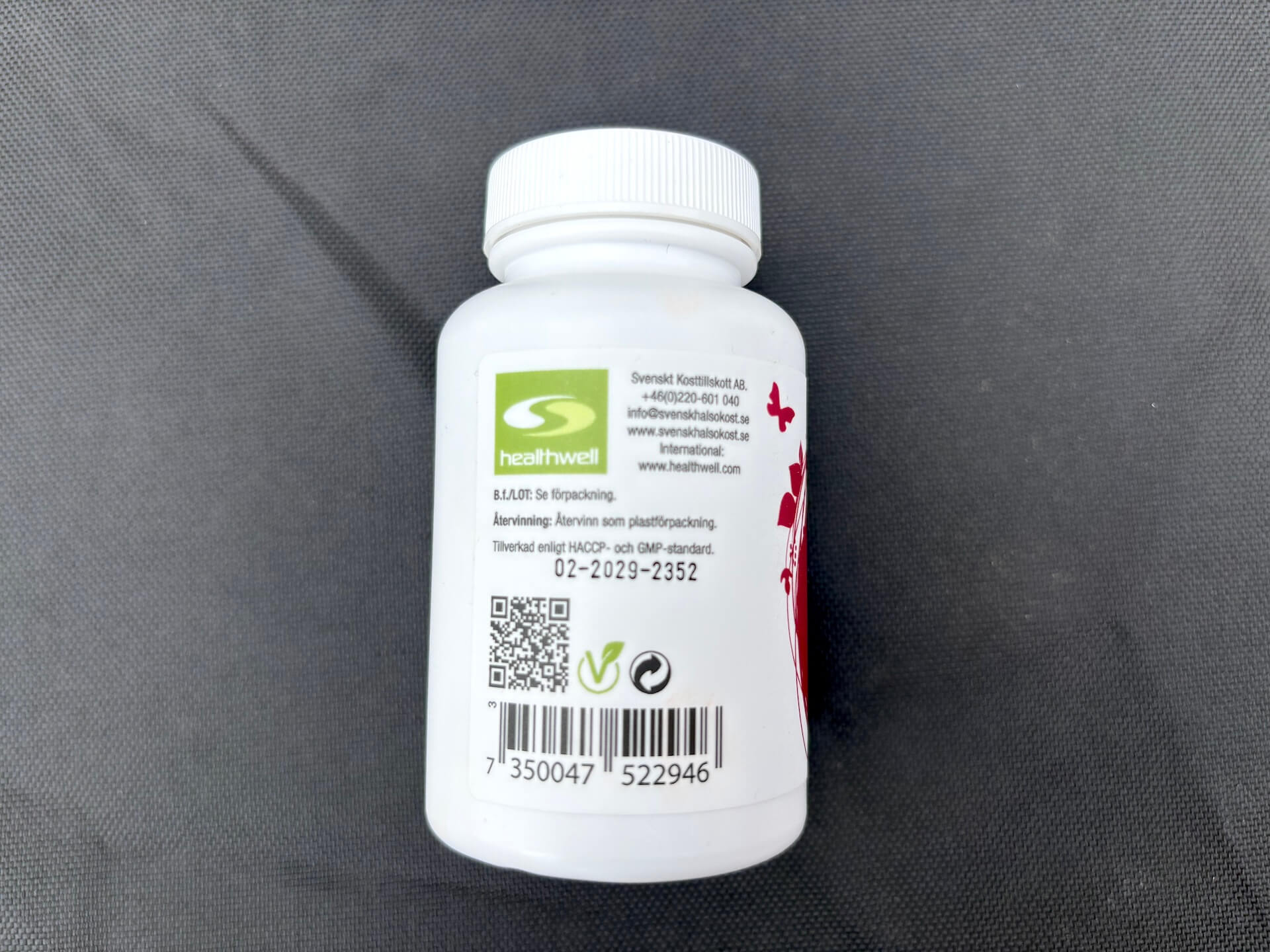 Info på Healthwell Biotin 10000