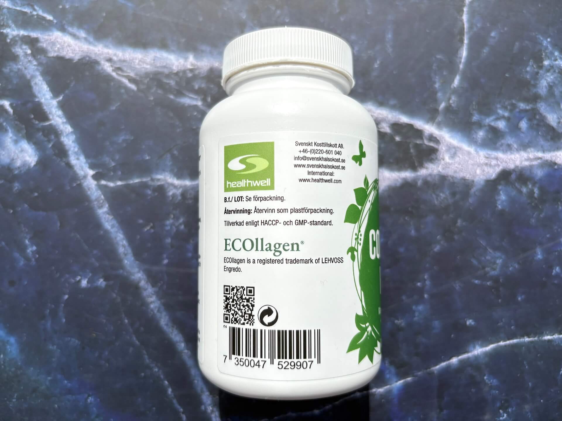 Info på Healthwell Collagen Plus