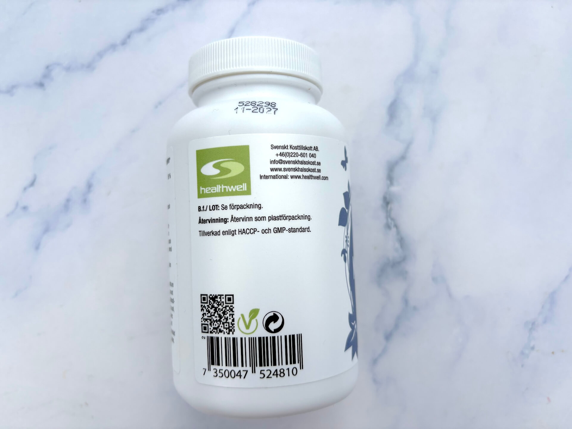 Info på Healthwell Trippel Magnesium